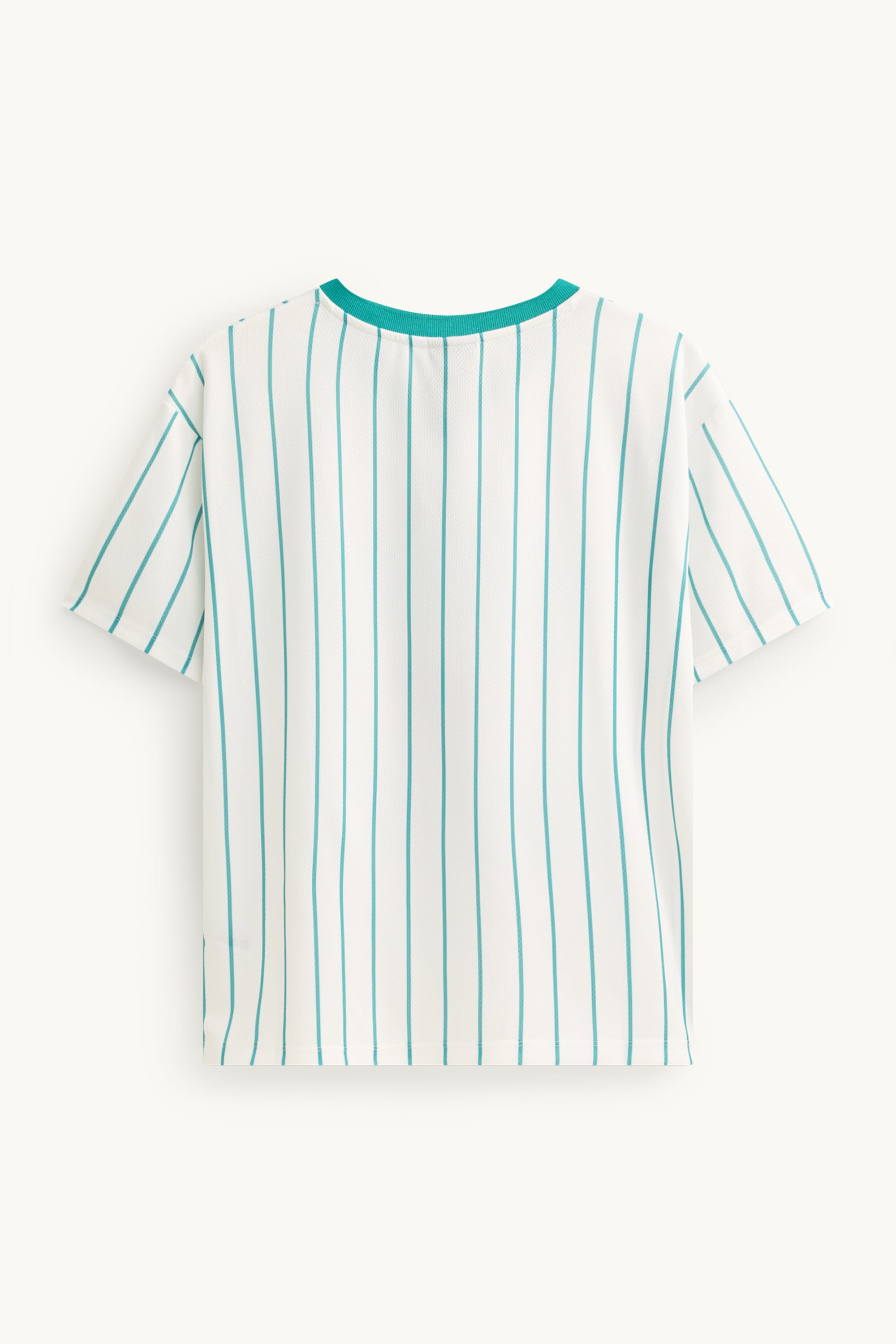 Miami Dolphins - short sleeve T-shirt - striped white / turquoise