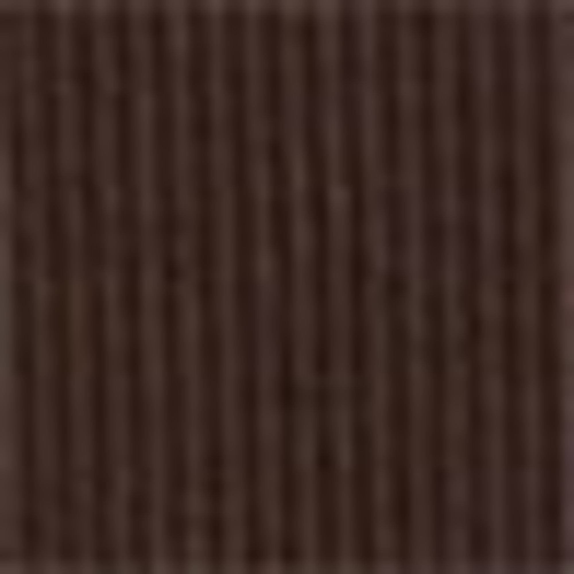 Long sleeve top - regular fit - ribbed dark brown