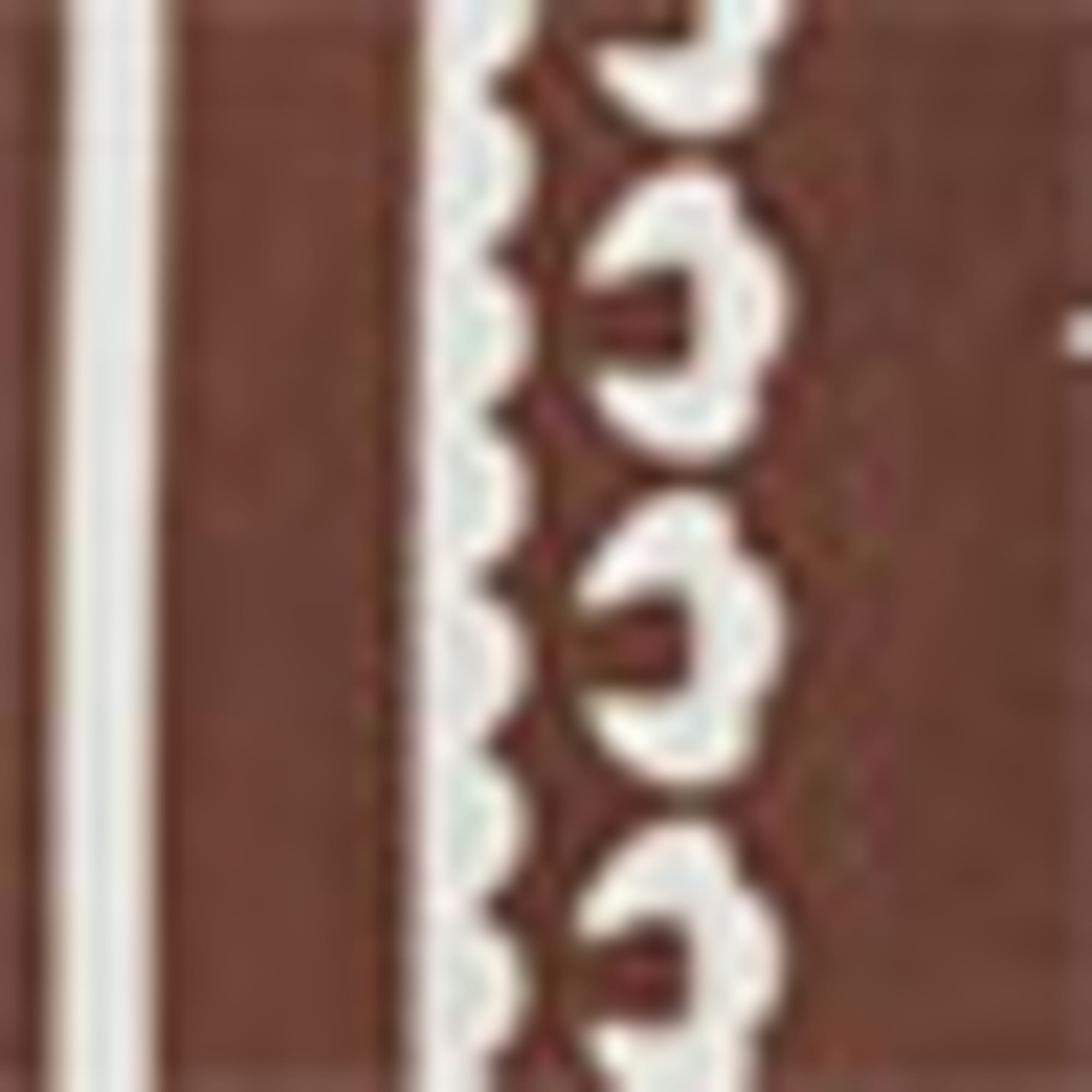 Blouse - patterned brown / cremewhite