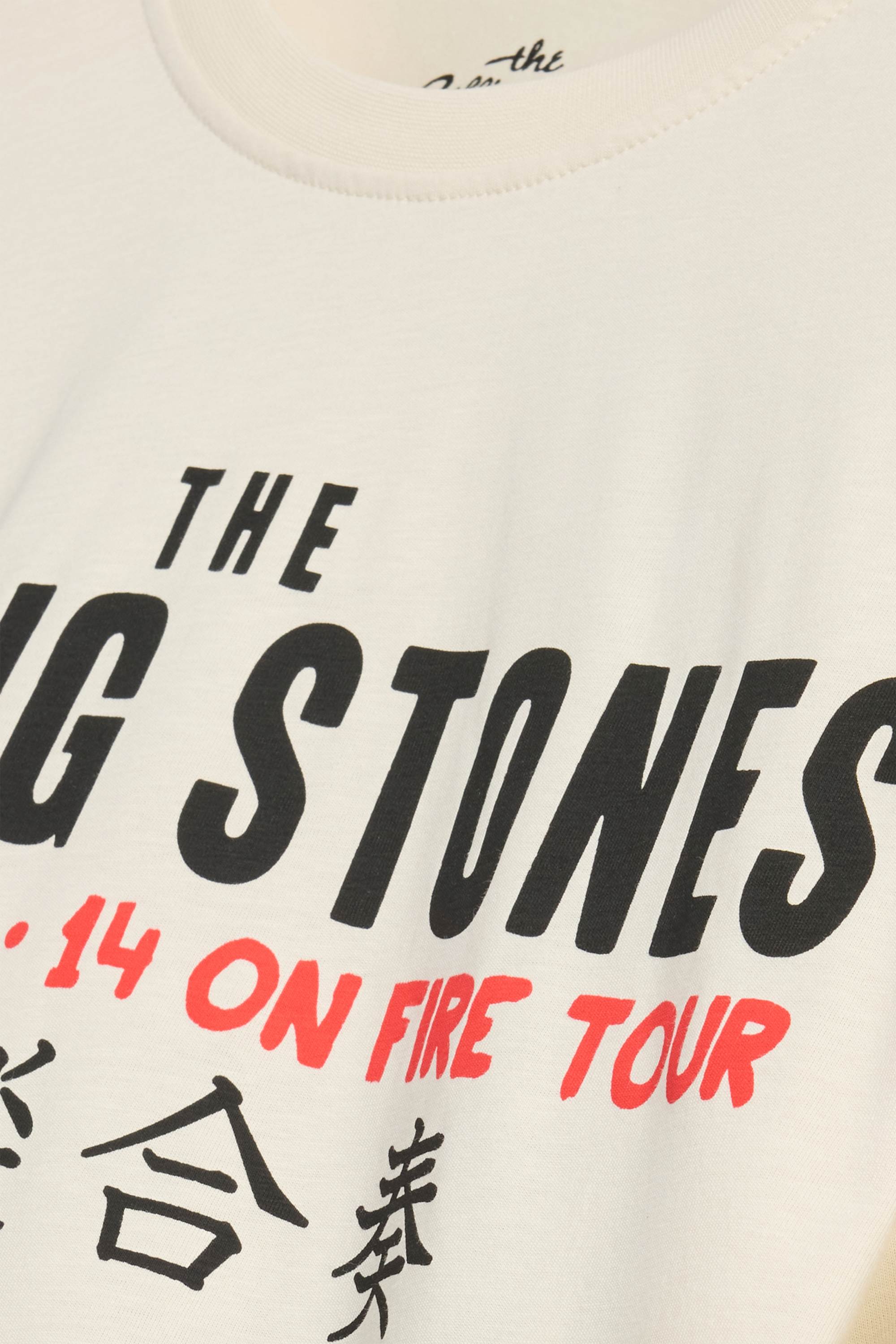 T-shirt - relaxed fit - Rolling Stones beige