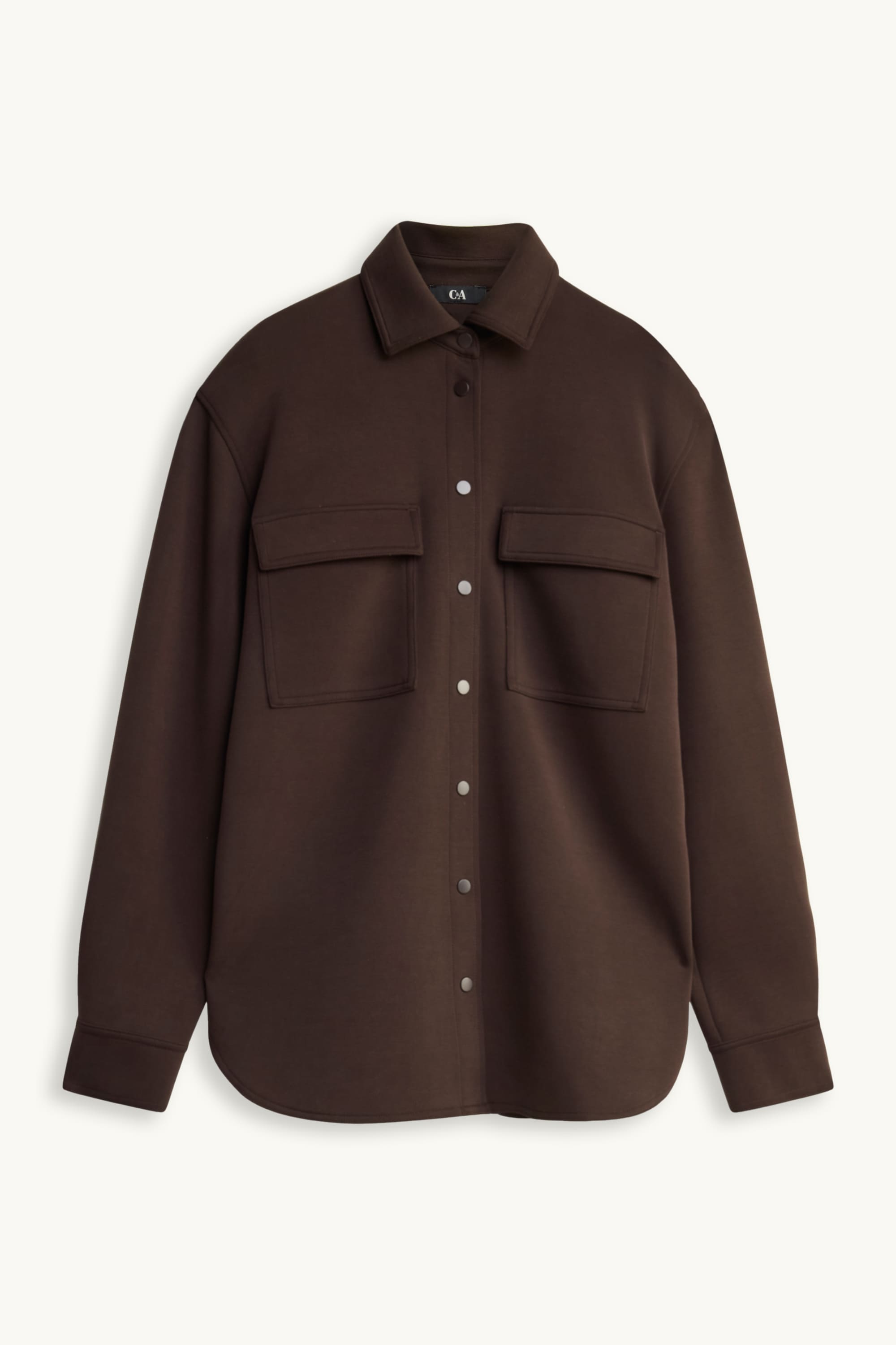 Shirt blouse dark brown
