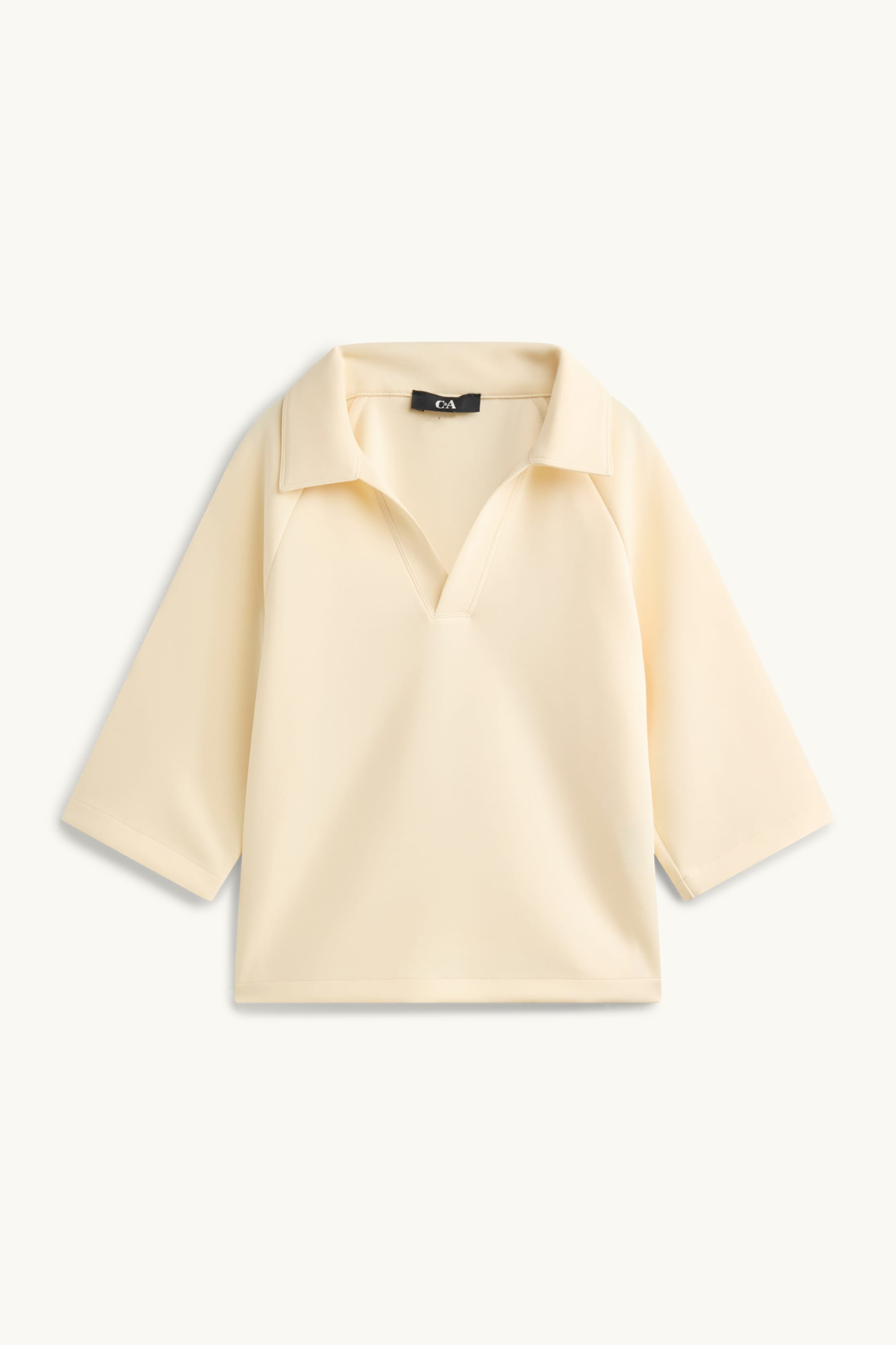 Sweatshirt light yellow