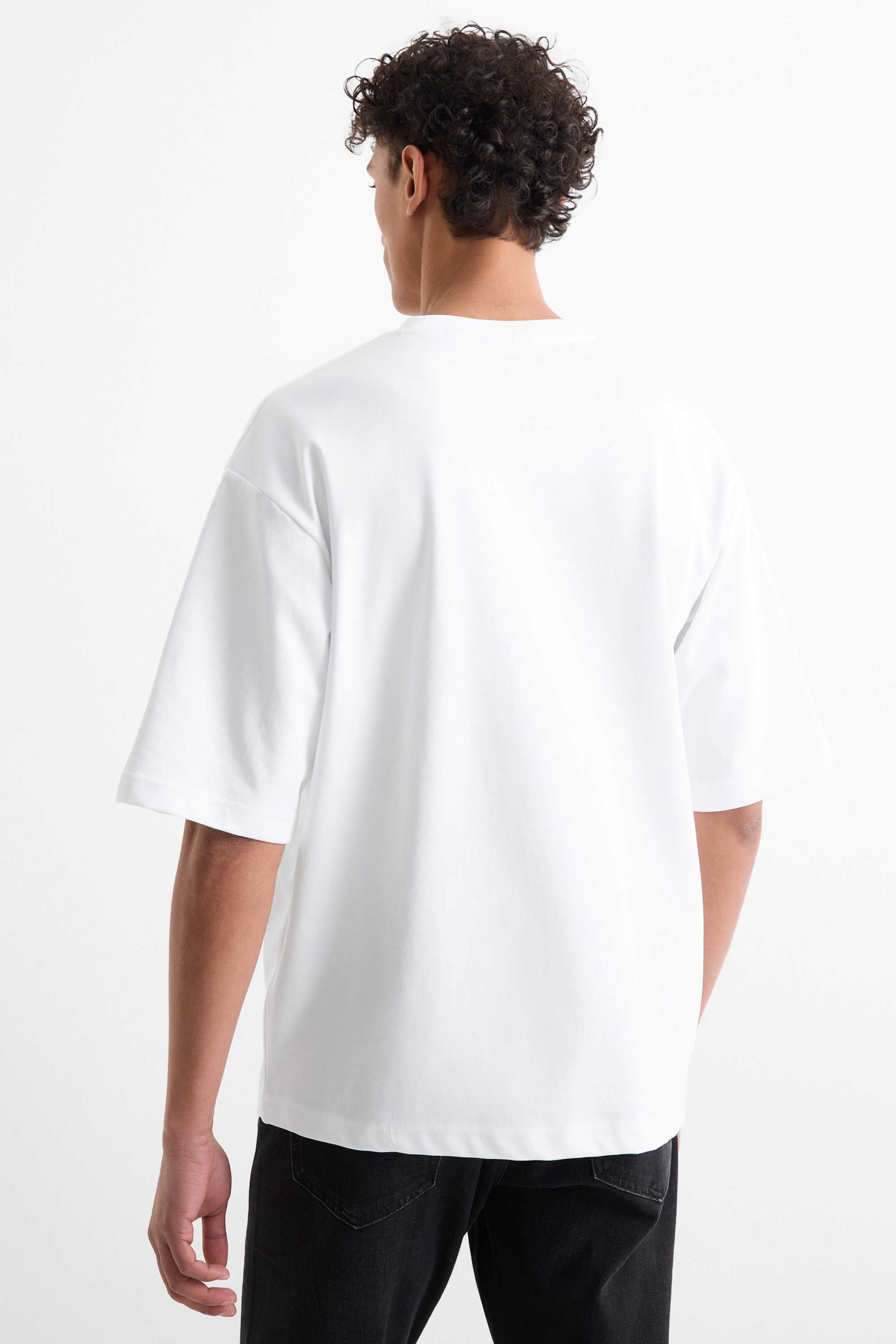 T-shirt - relaxed fit white