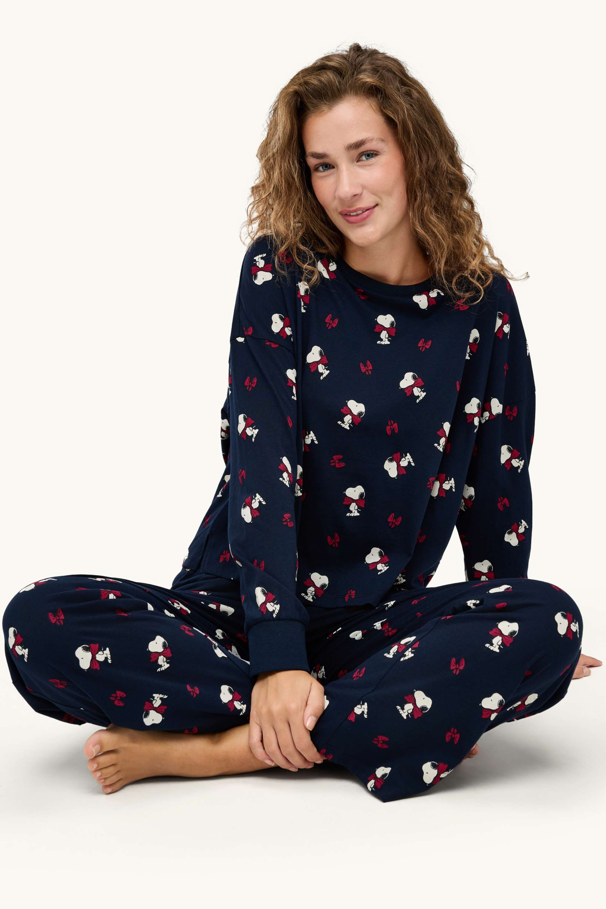 Pyjamas - Snoopy dark blue