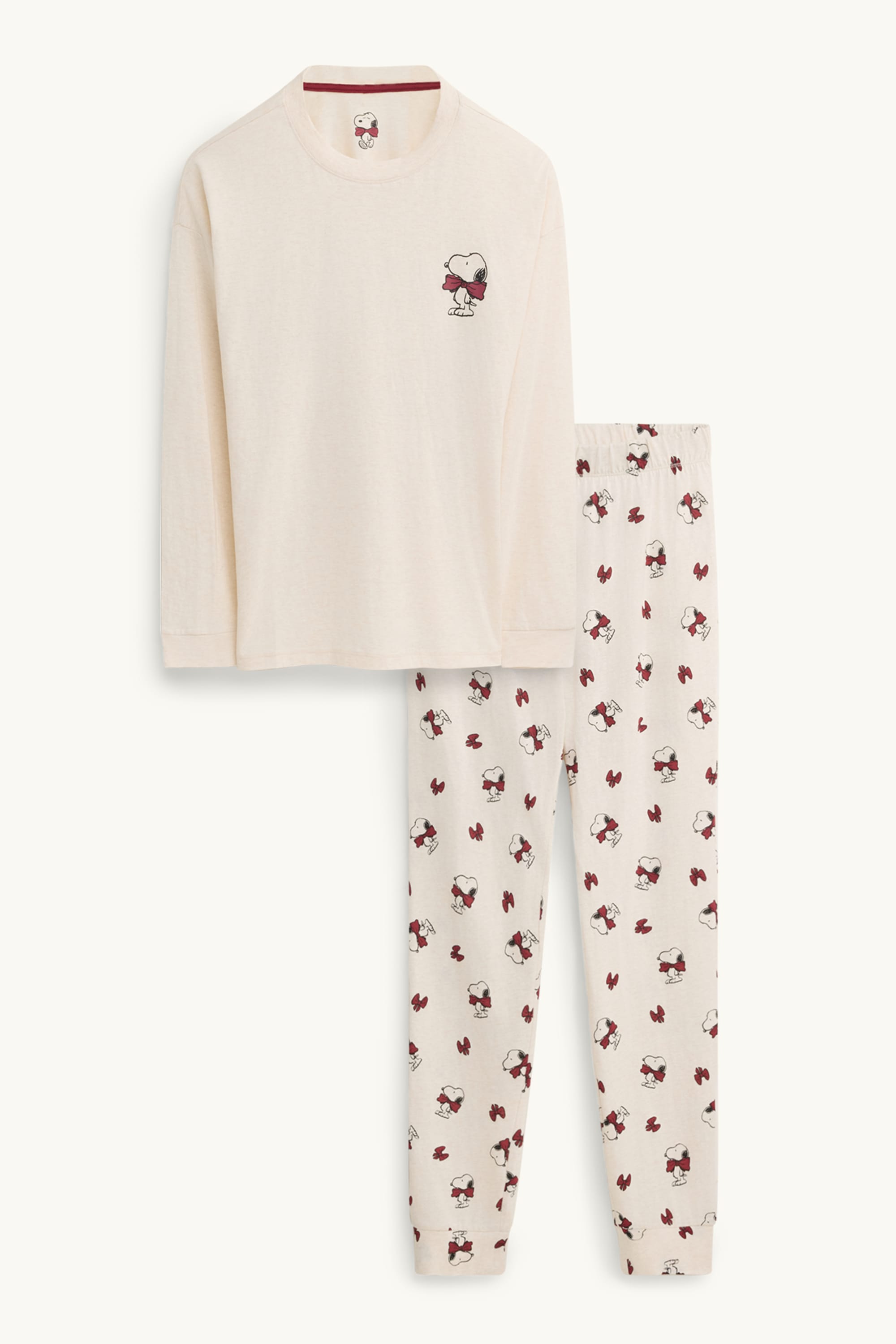 Pyjamas - Snoopy beige