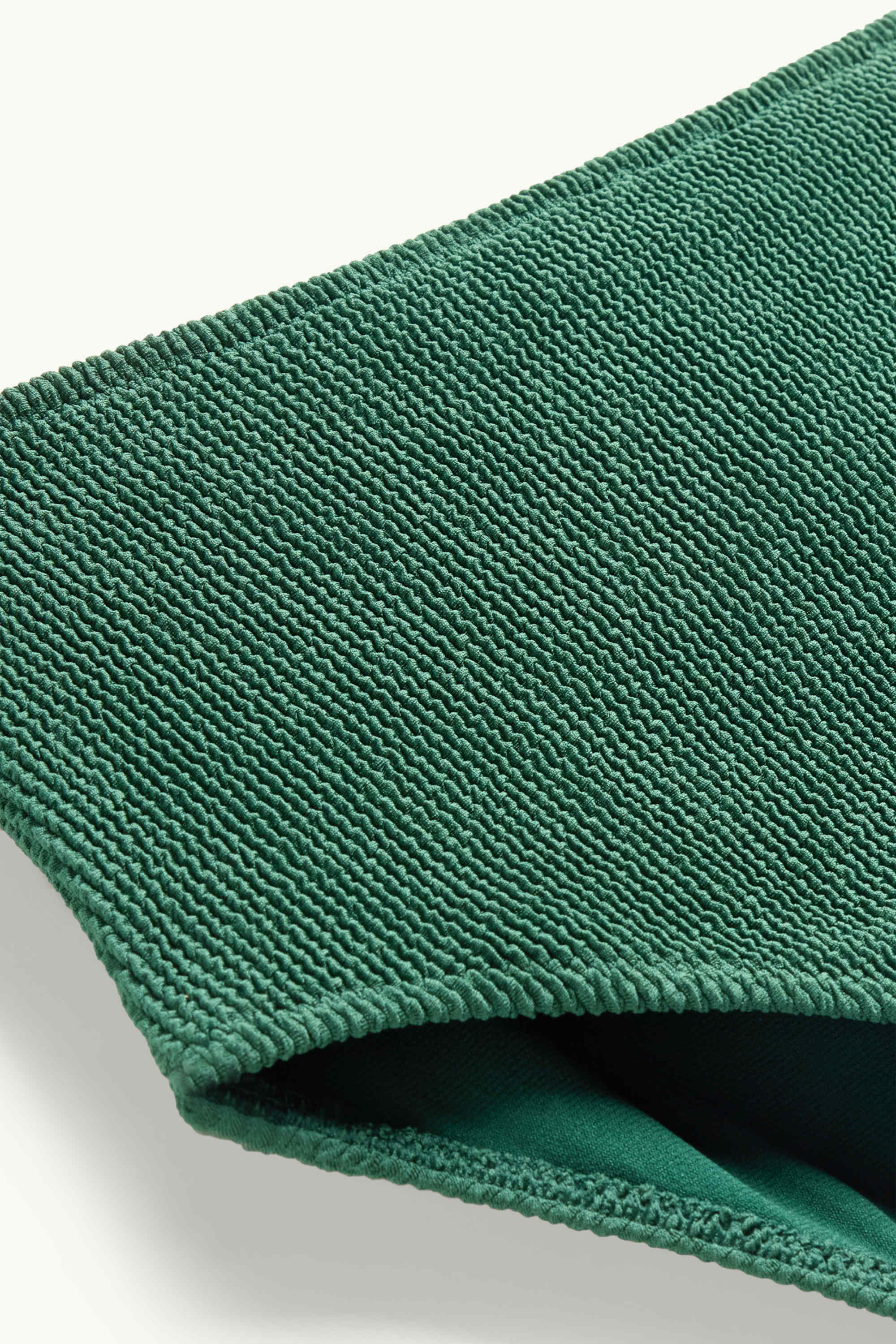 Bikini bottoms - high waist - LYCRA® XTRA LIFE™ dark green