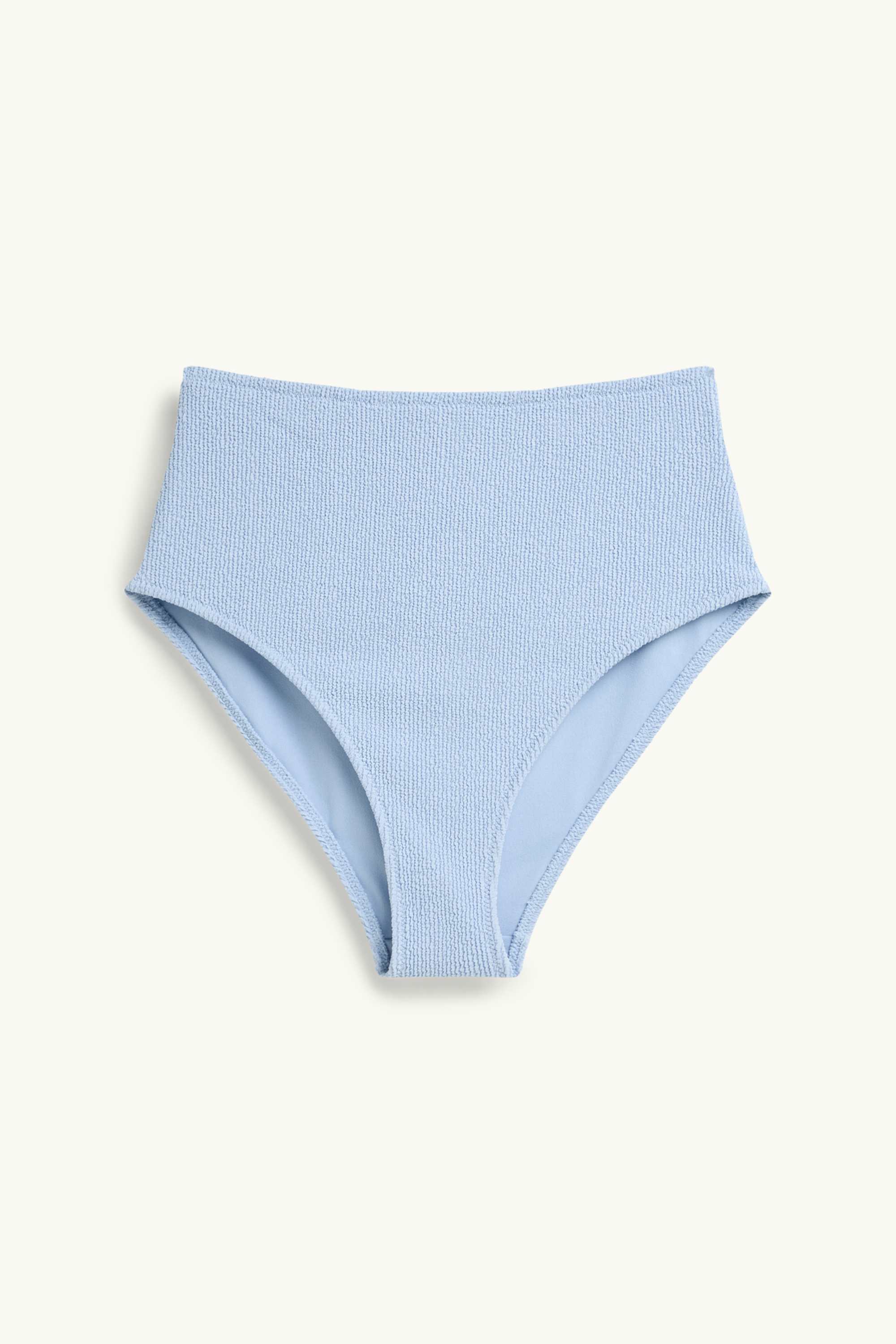 Bikini bottoms - high waist - LYCRA® XTRA LIFE™ light blue