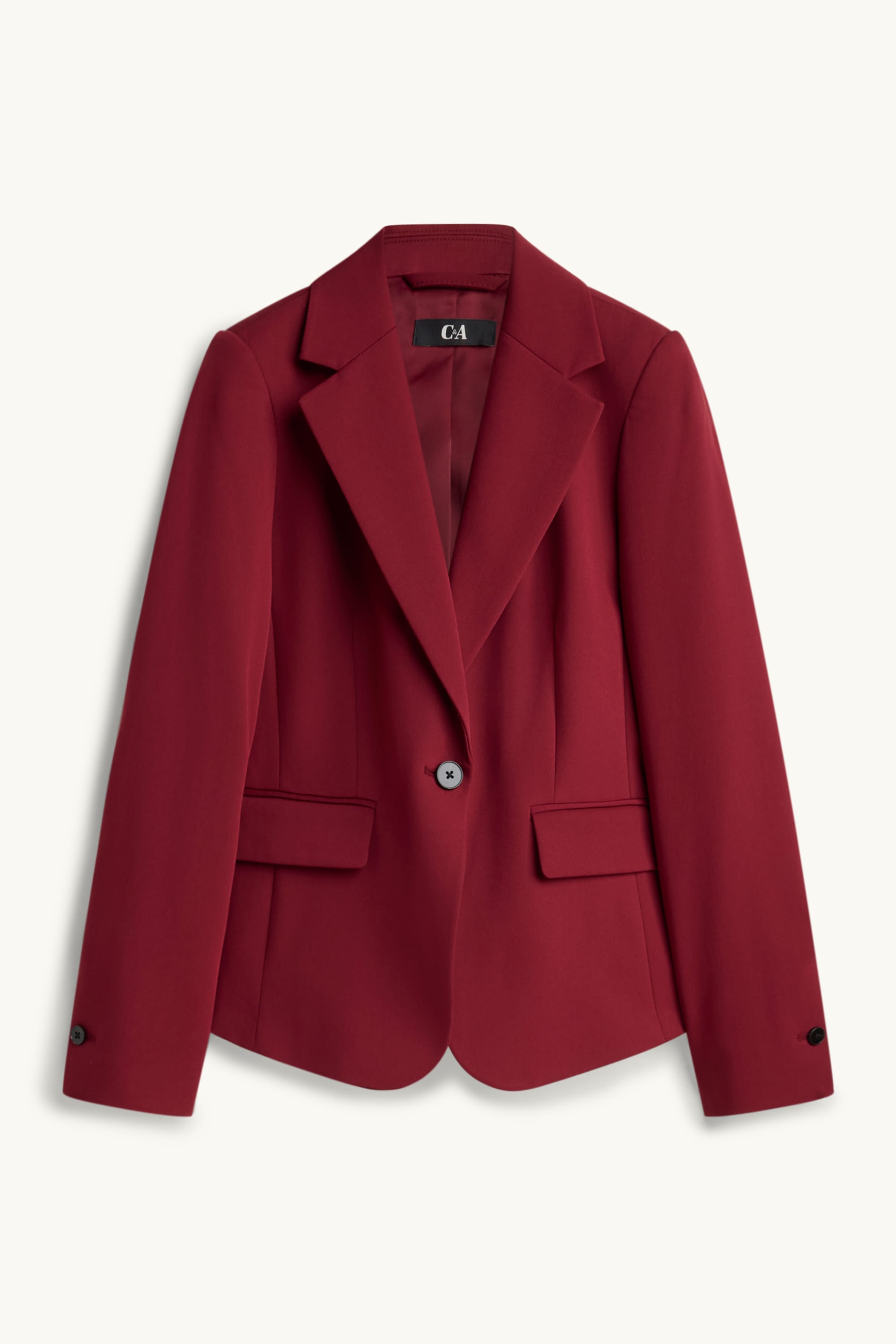 Business blazer - slim fit red