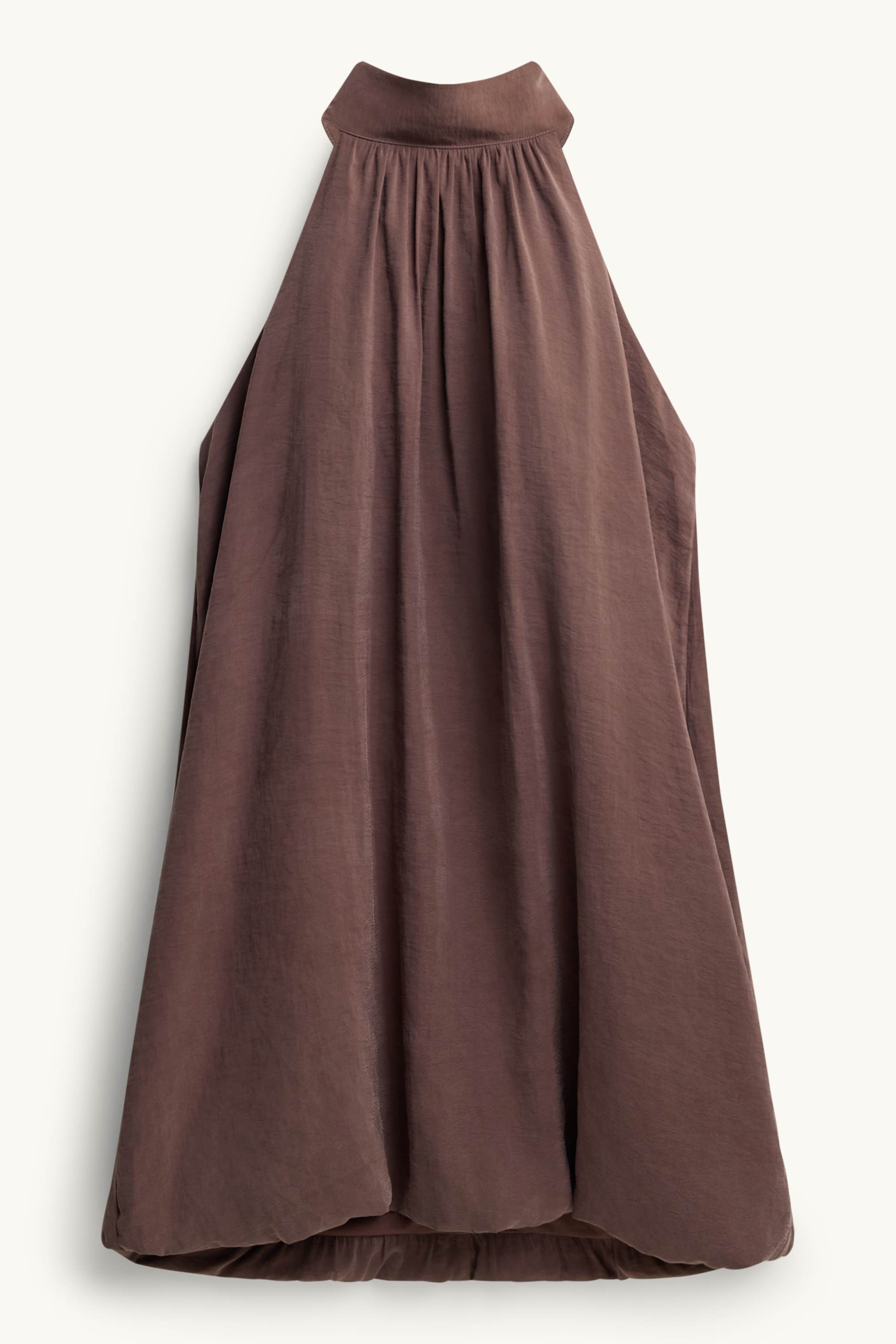 A-line dress brown