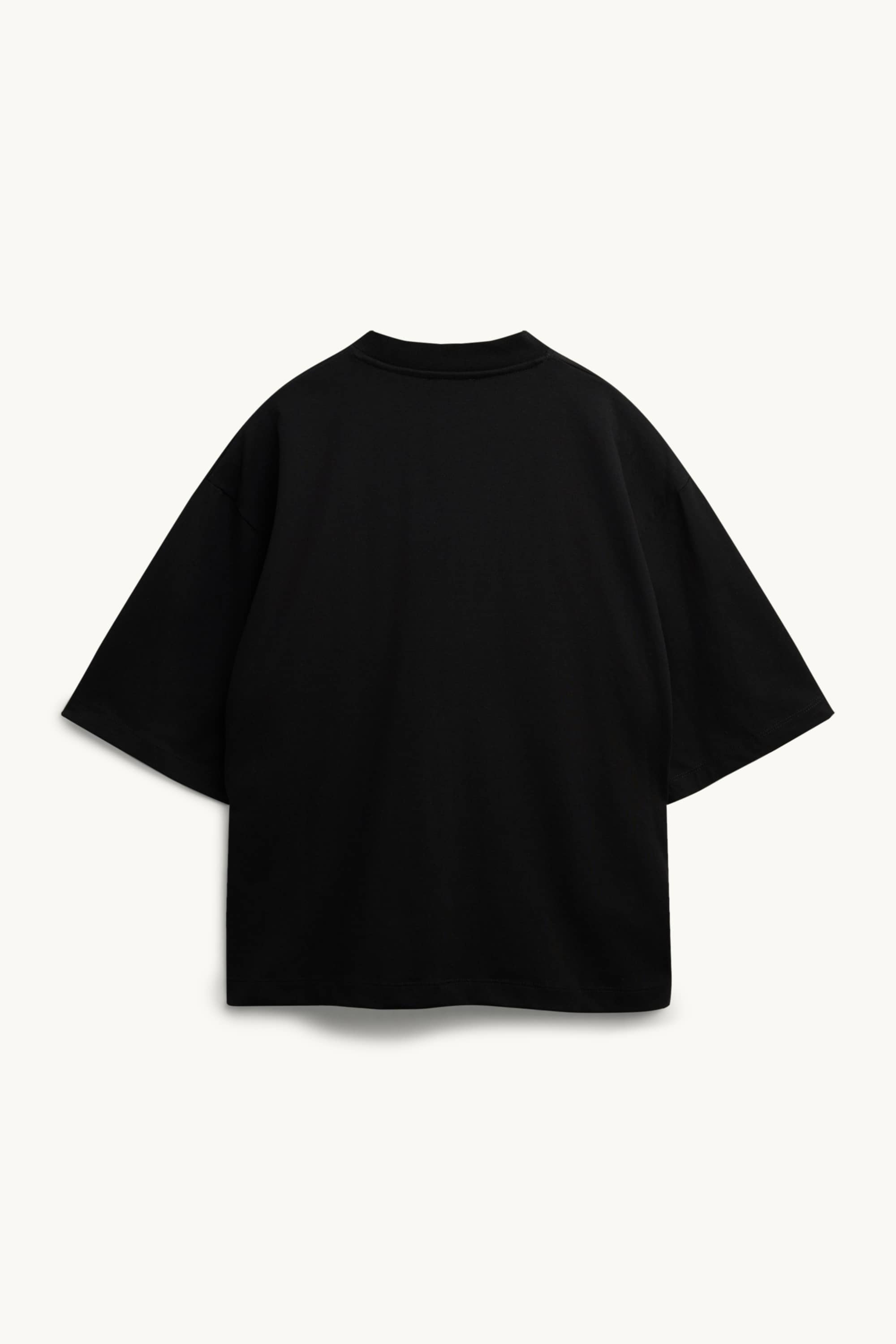 Technical top - regular fit black