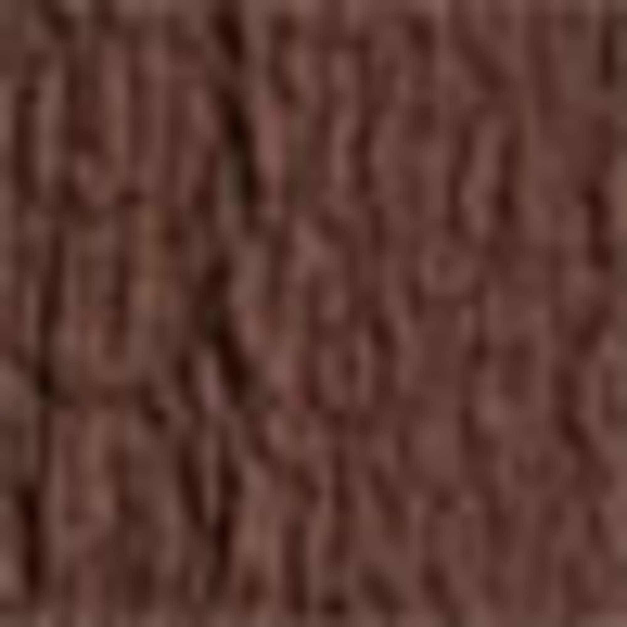 Cloth trousers - mid-rise waist - loose fit - textured dark brown