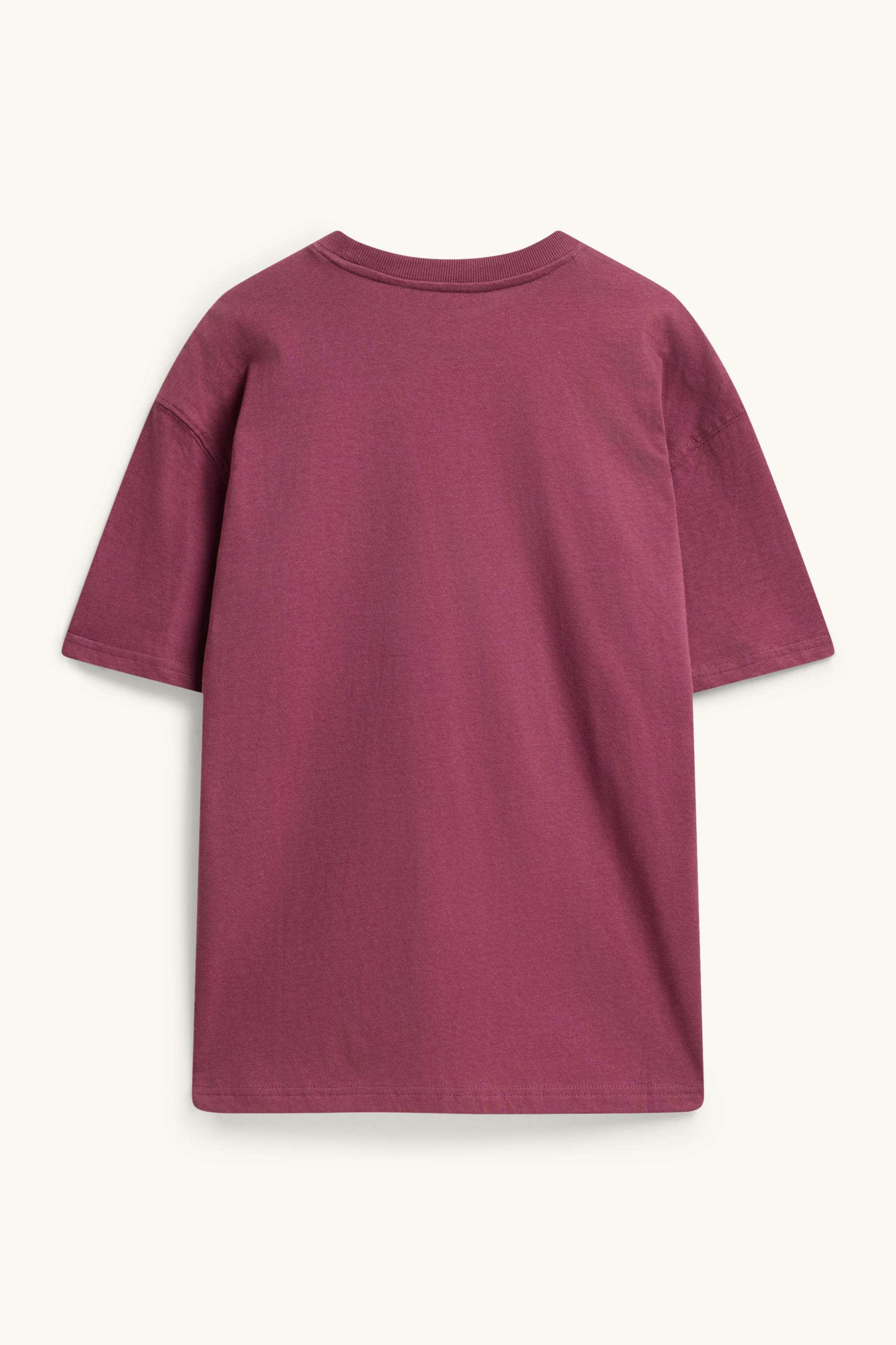 T-shirt - oversized red