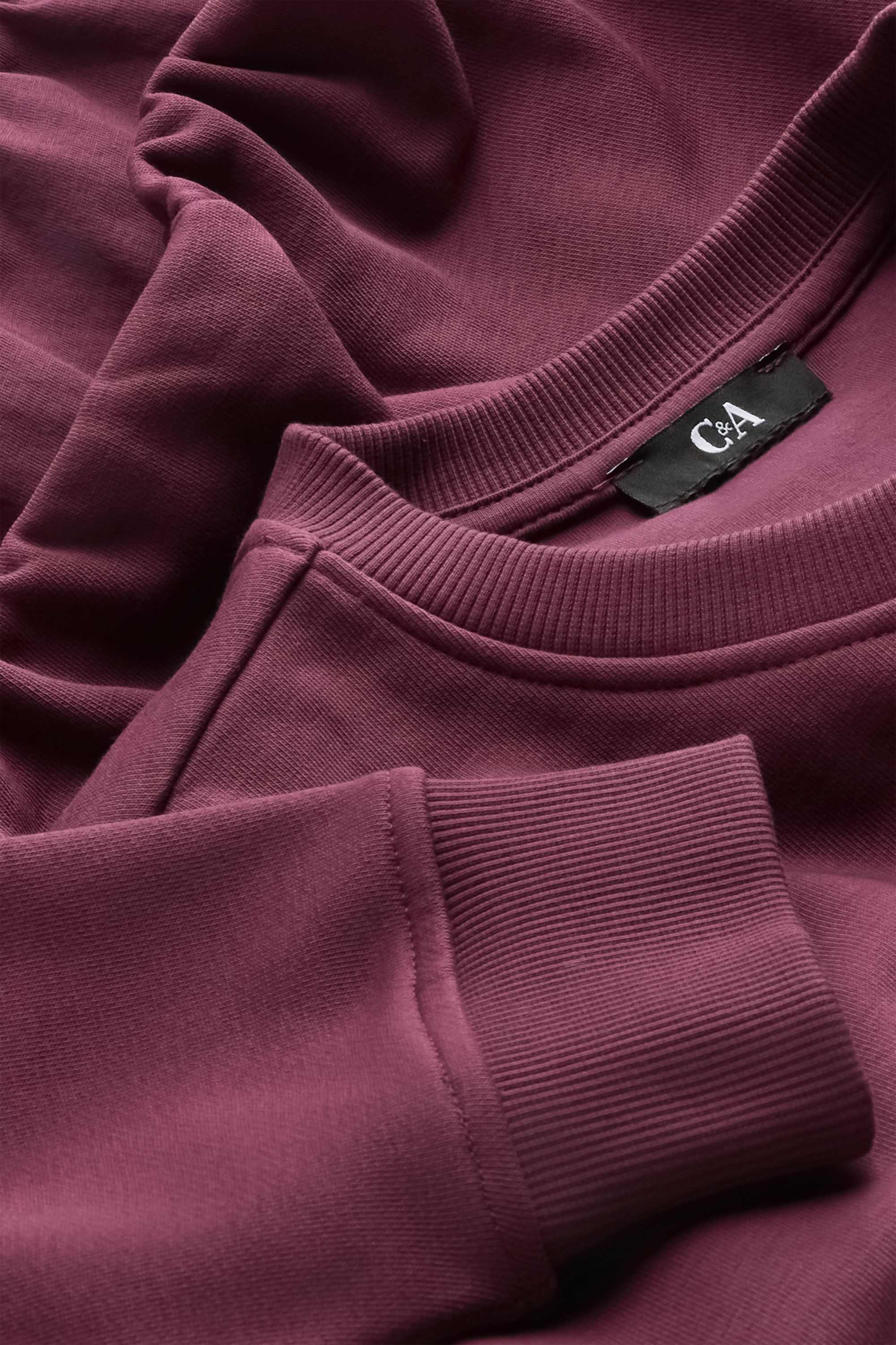 Sweatshirt bordeaux