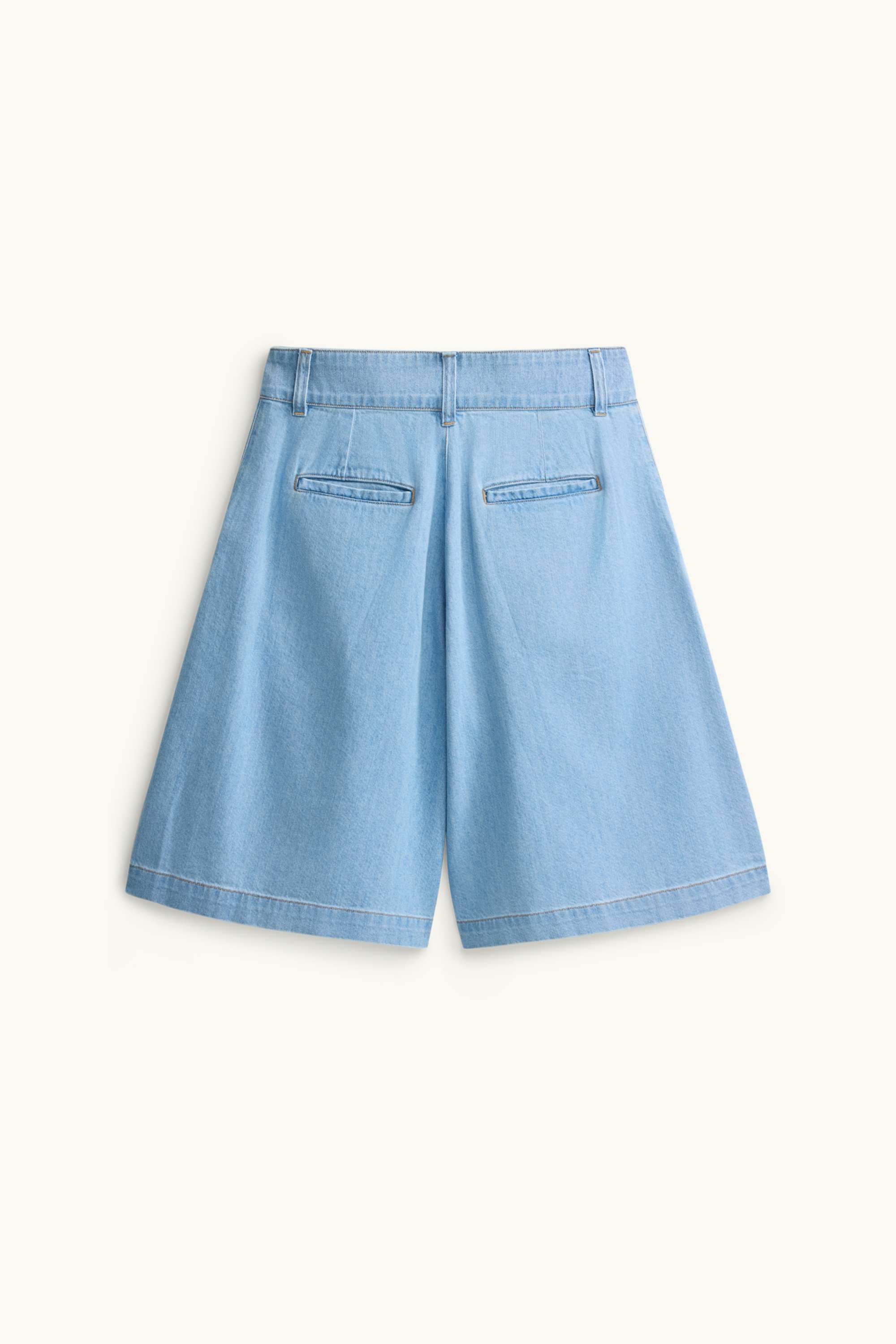 Jorts - mid-rise waist blue
