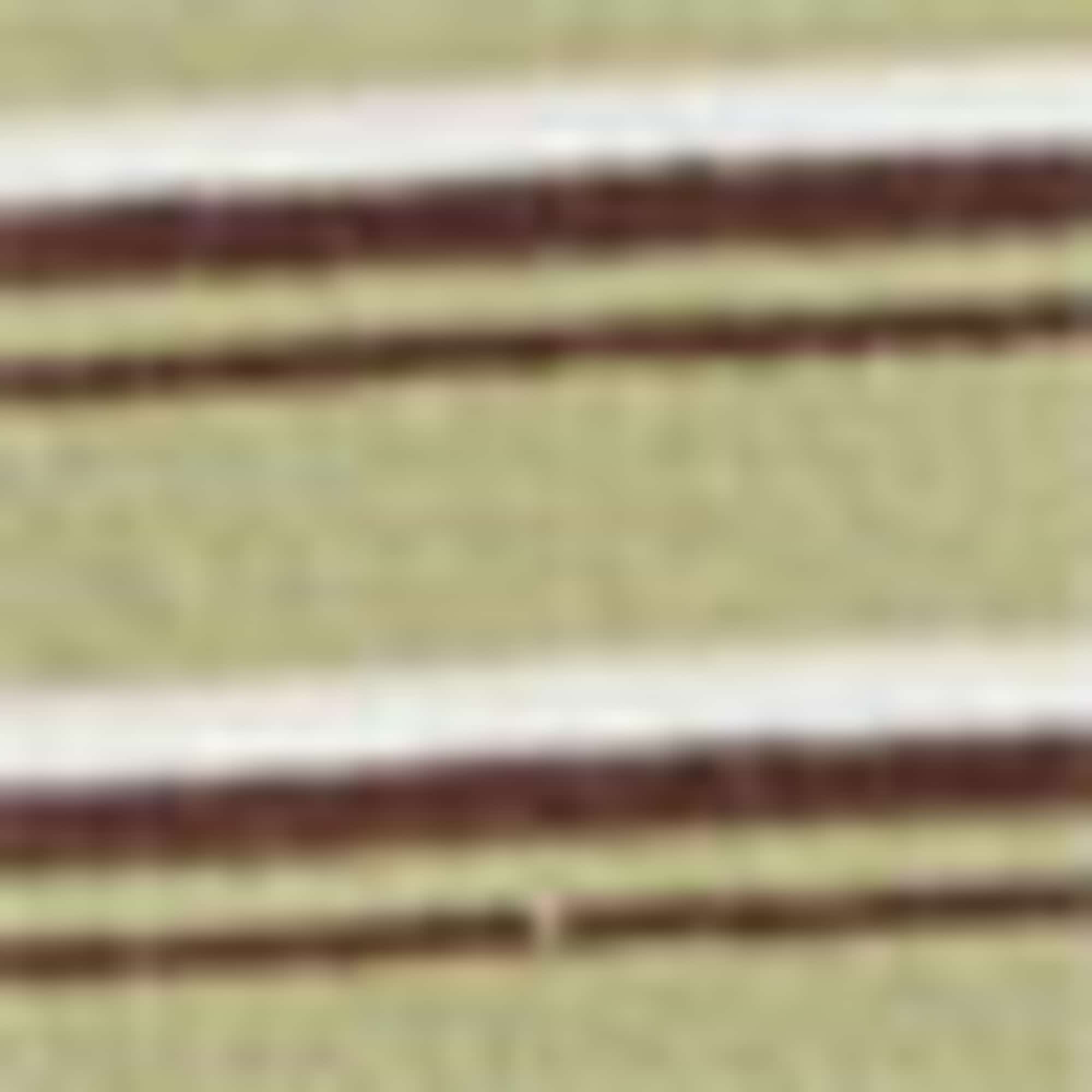 T-shirt - slim fit - striped light green