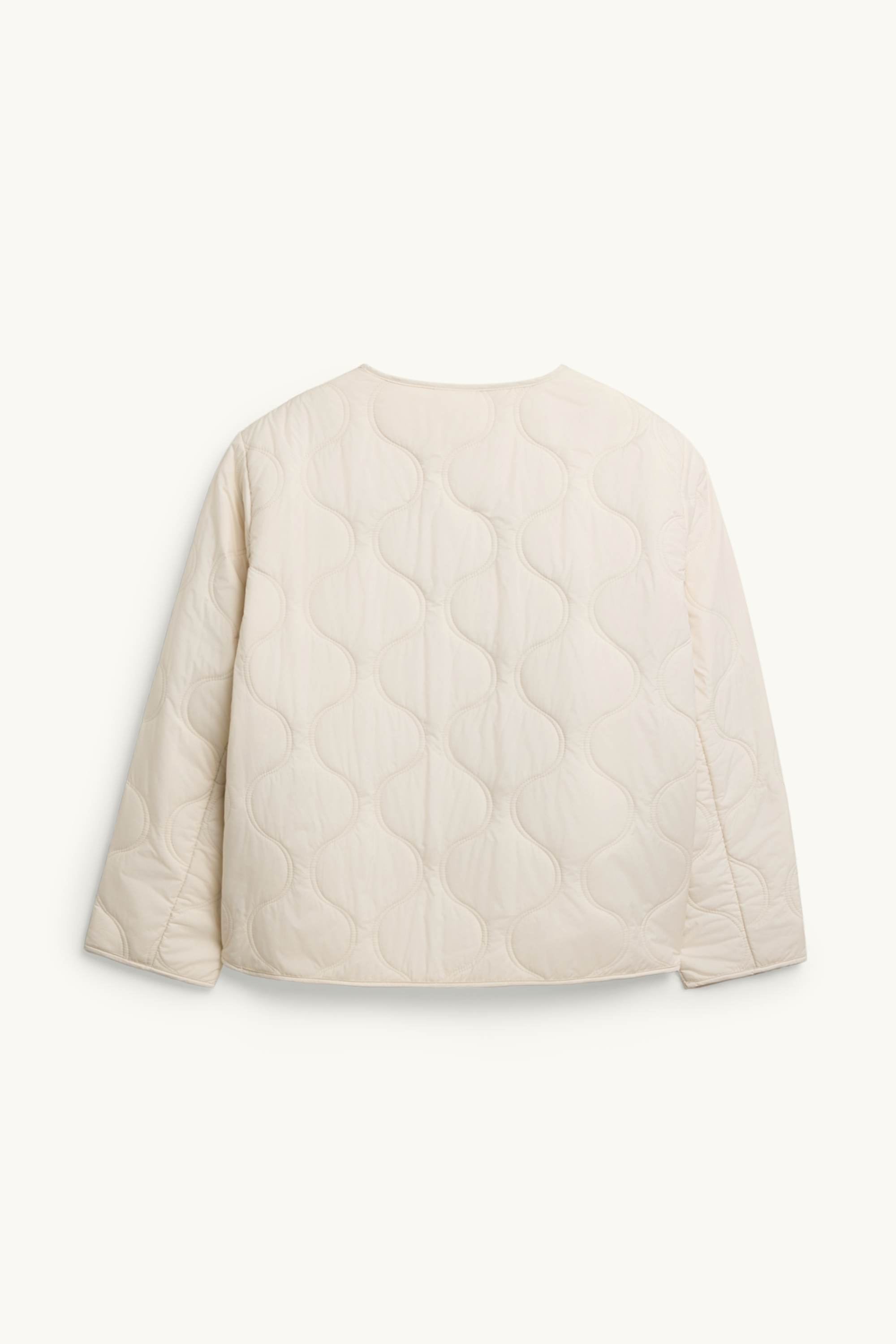 Quilted jacket cremewhite