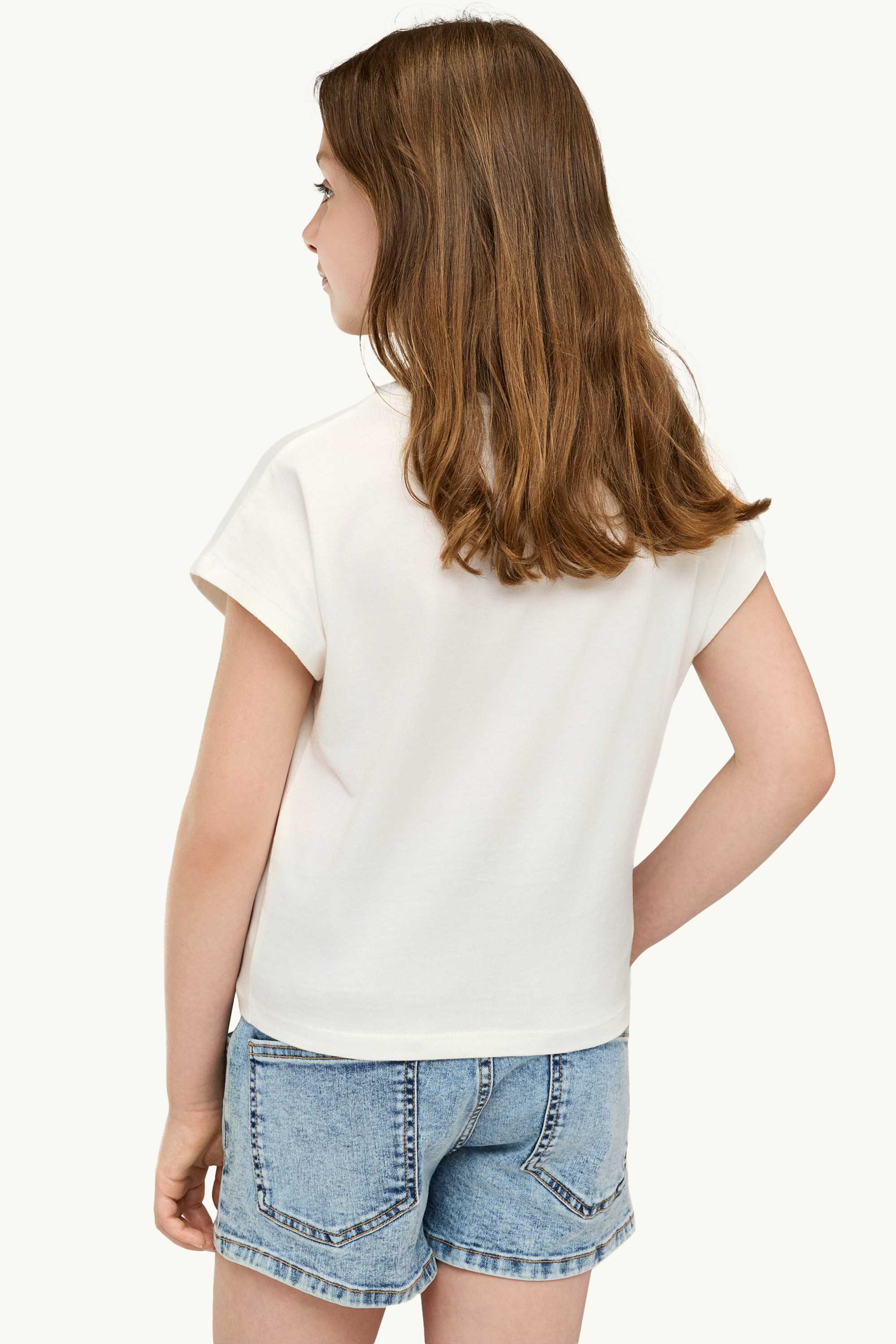 Teddy bear - short sleeve T-shirt white