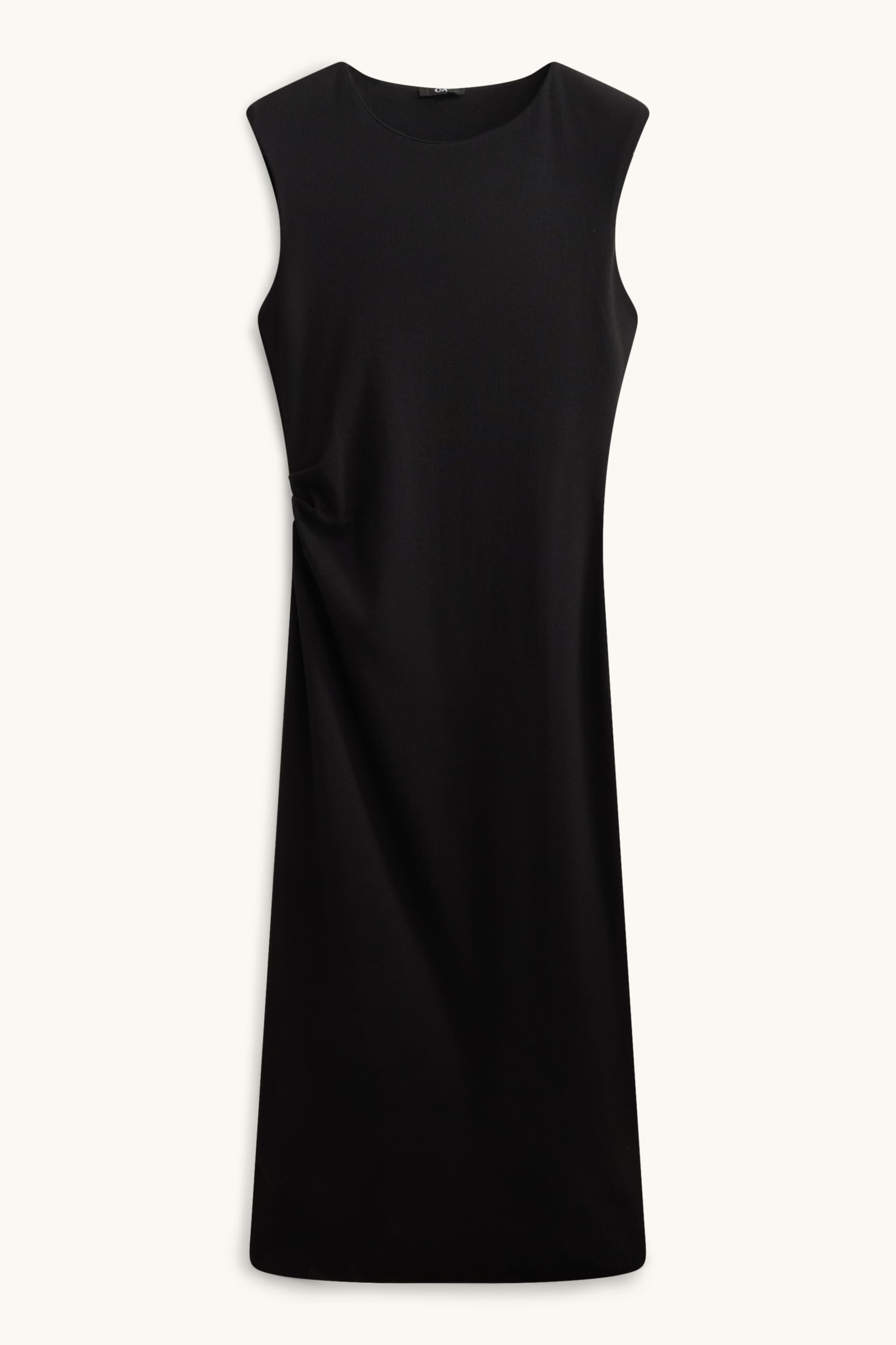 Bodycon dress - ribbed black
