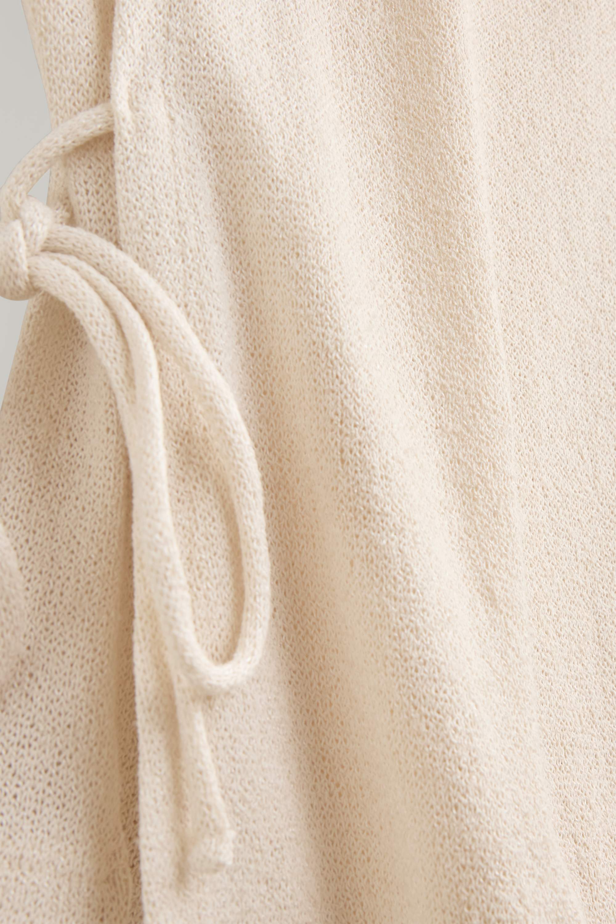 Knitted top creme