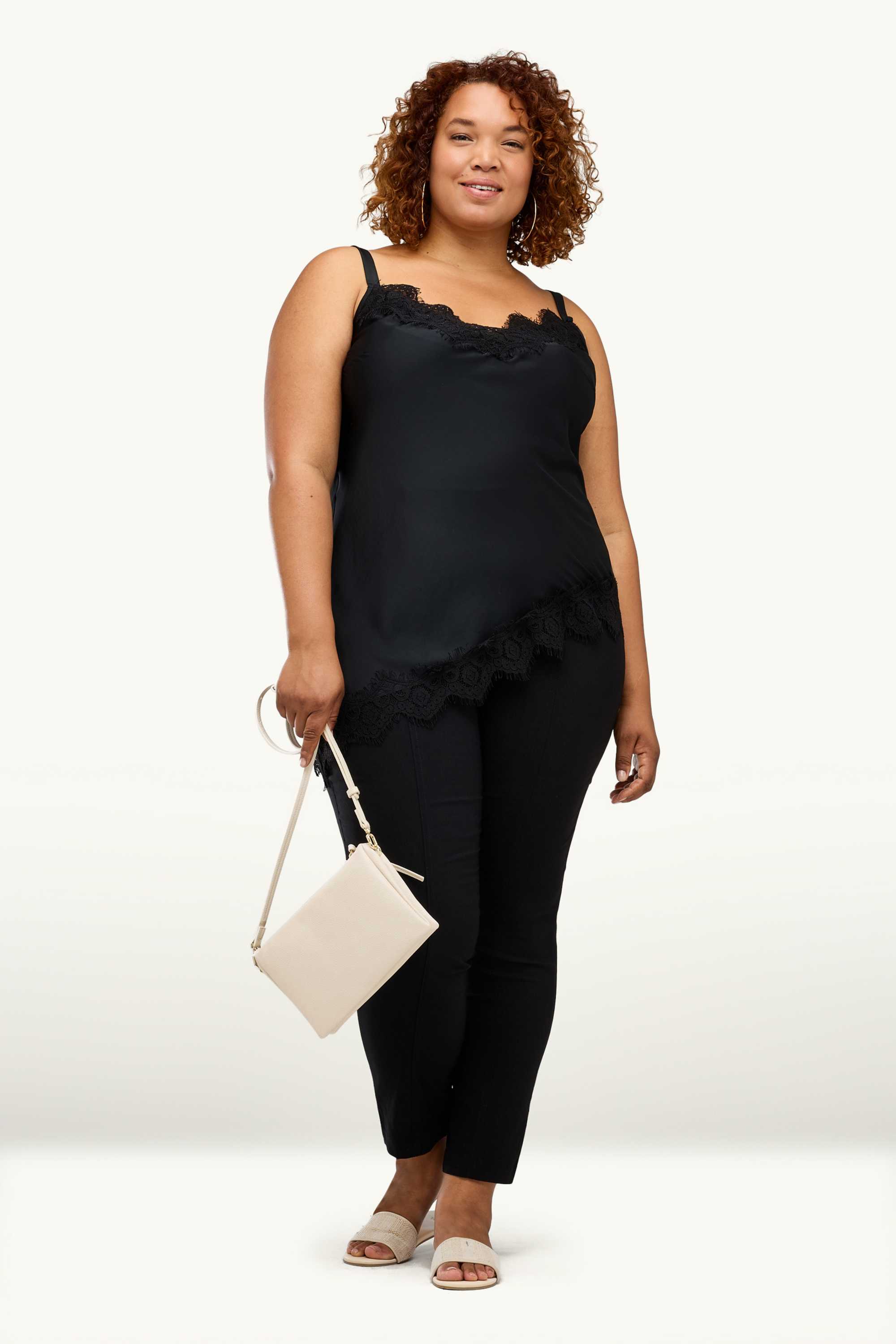 Blouse top black