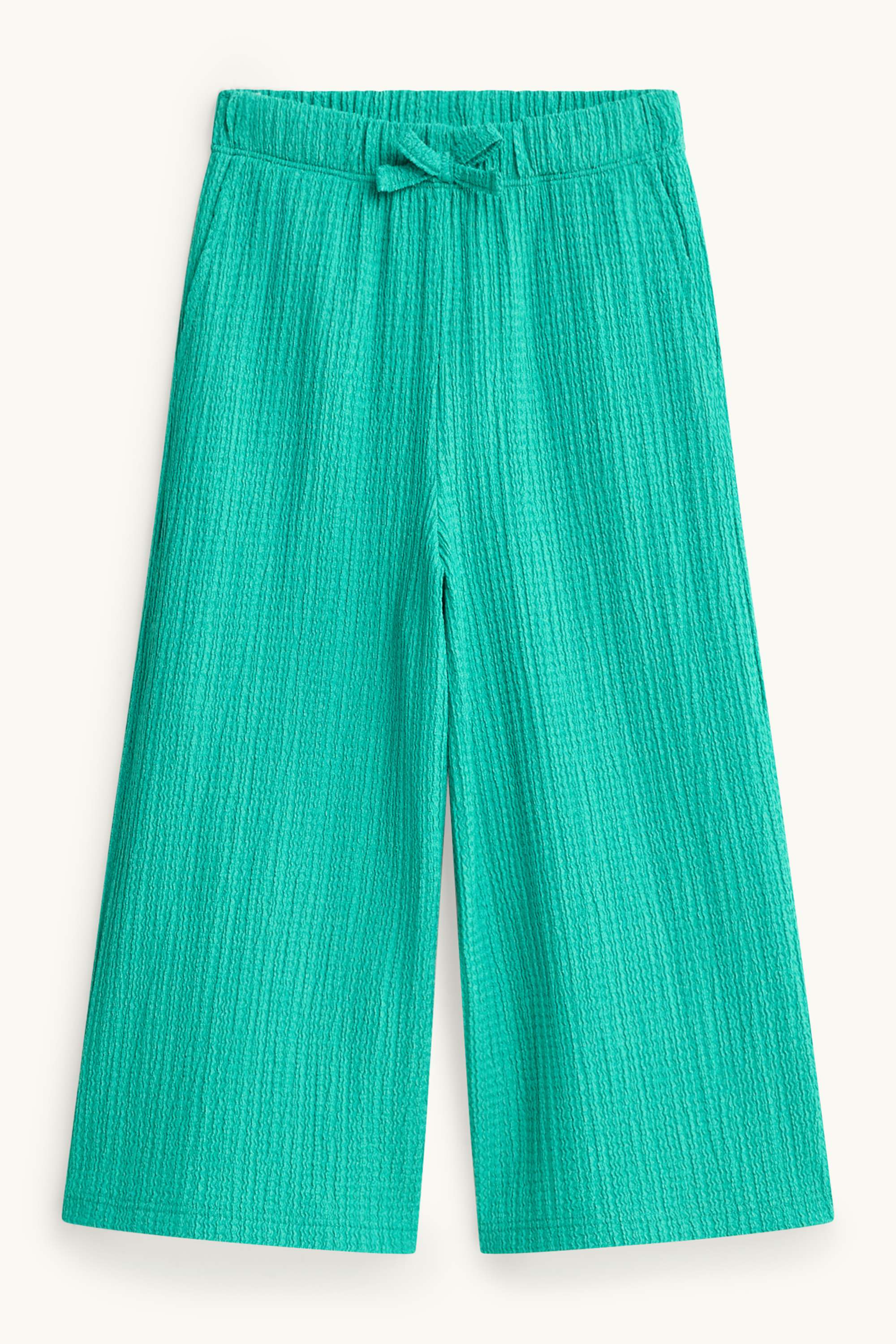 Cloth trousers - textured green