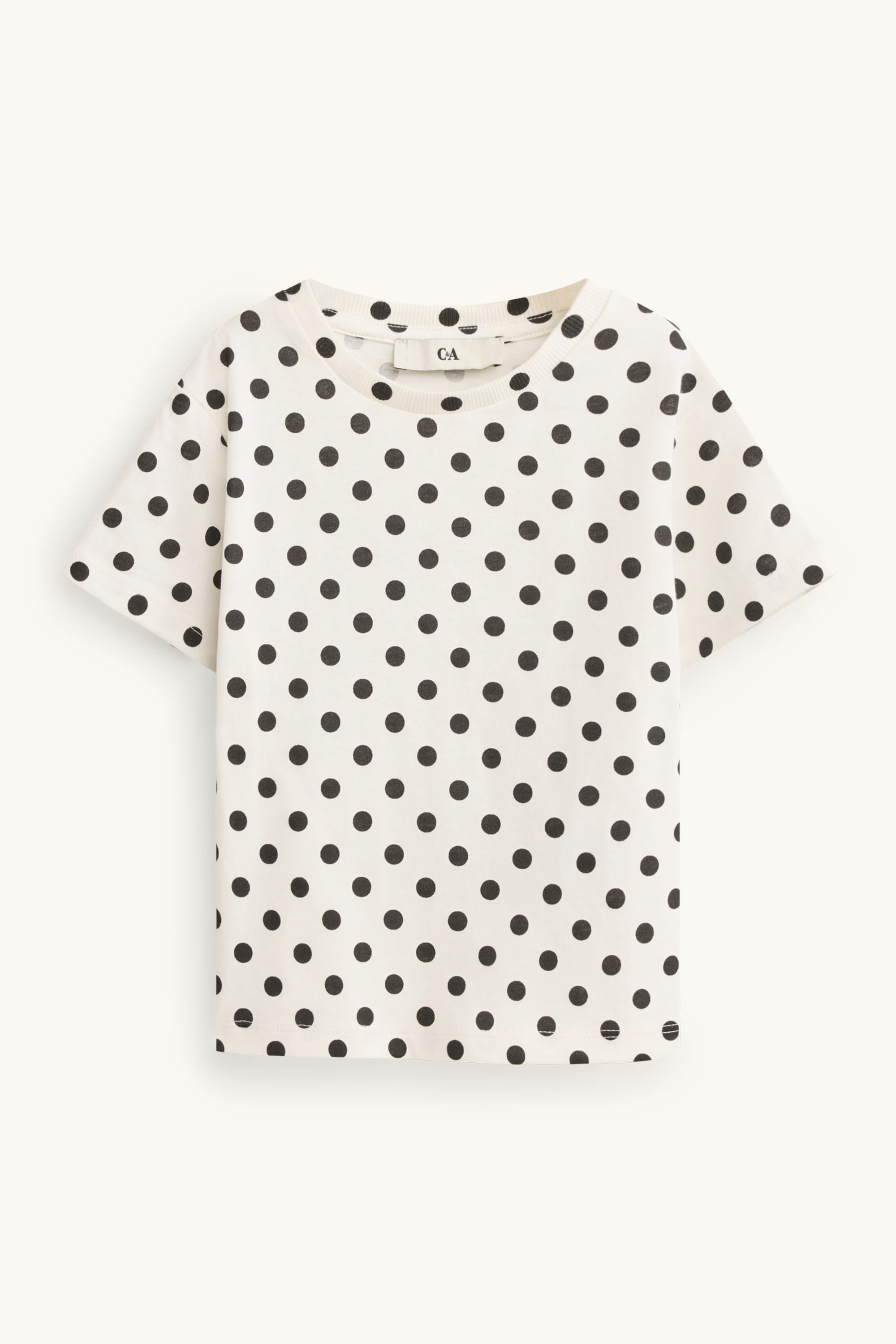 Bow - set - dress and short sleeve T-shirt - 2 piece black / white