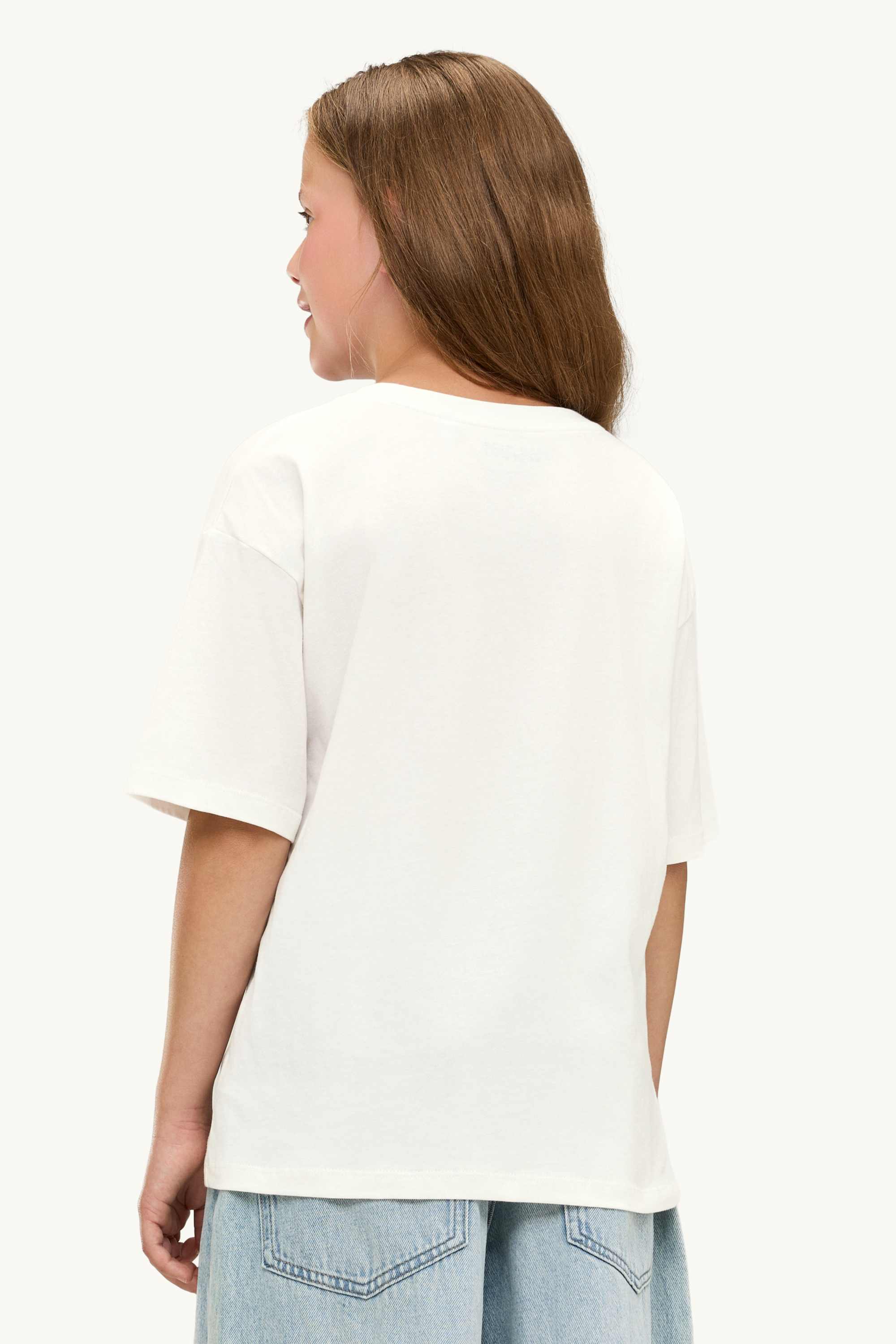 Molang - short sleeve T-shirt - shiny white