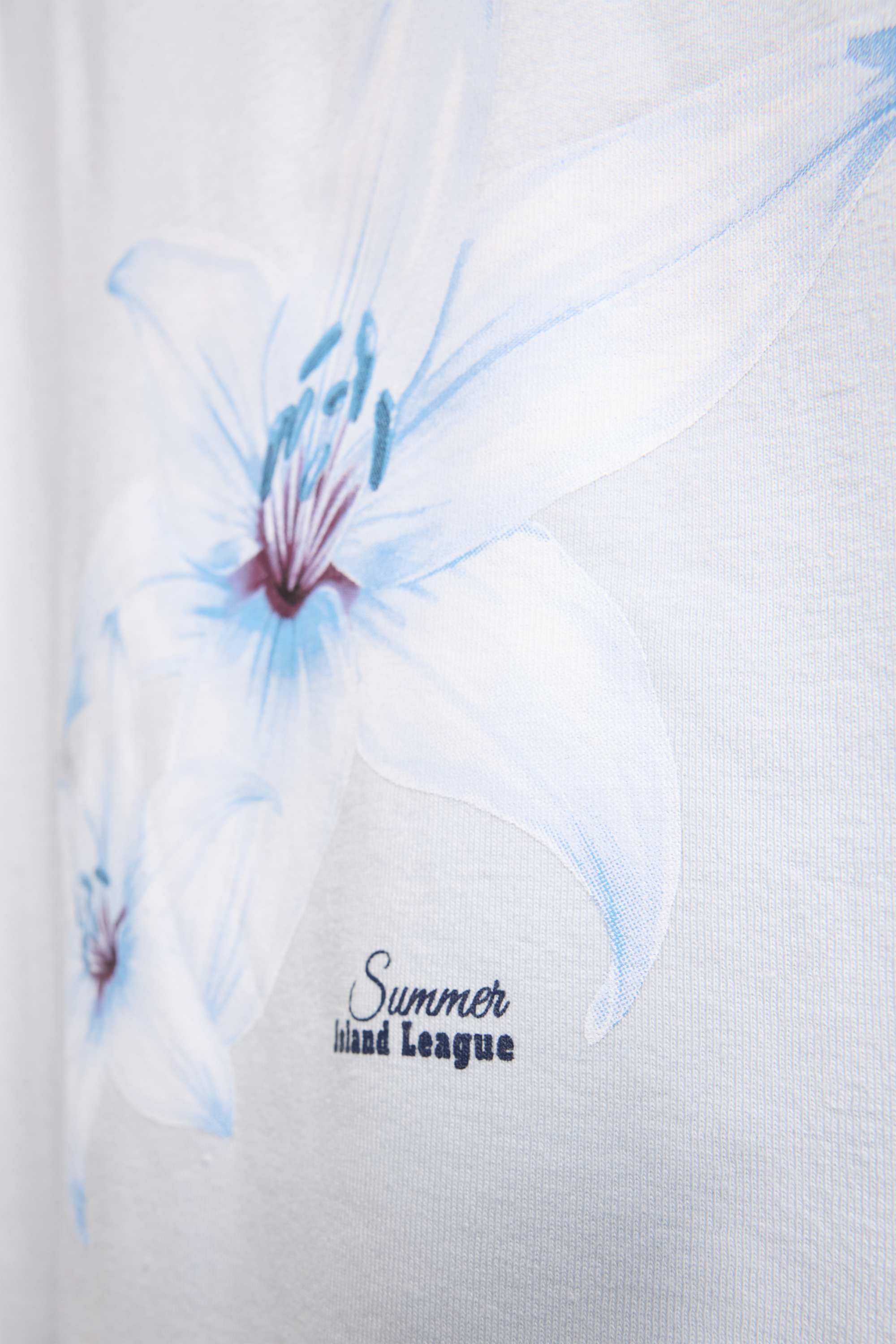 T-shirt - slim fit light blue