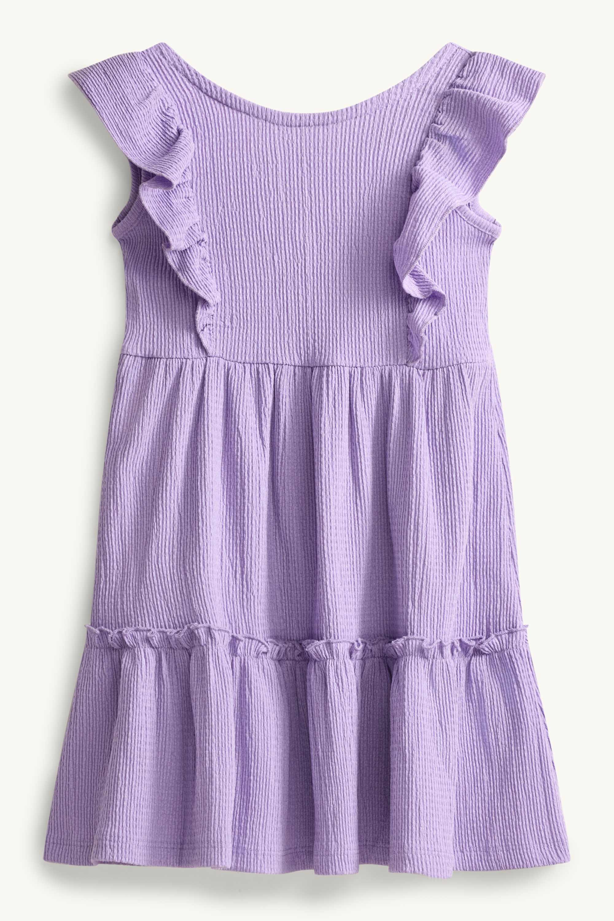 Dress - textured purple