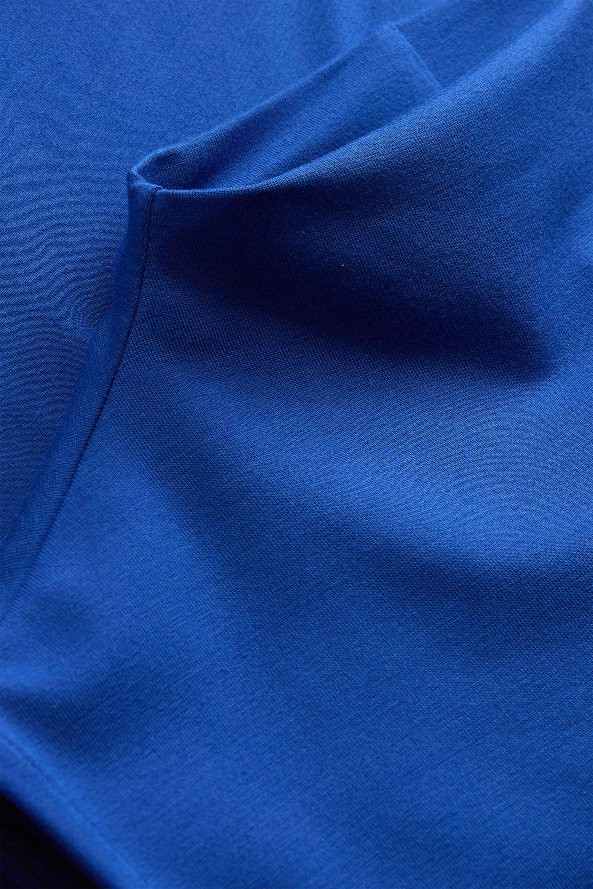 Viscose dress - straight fit blue