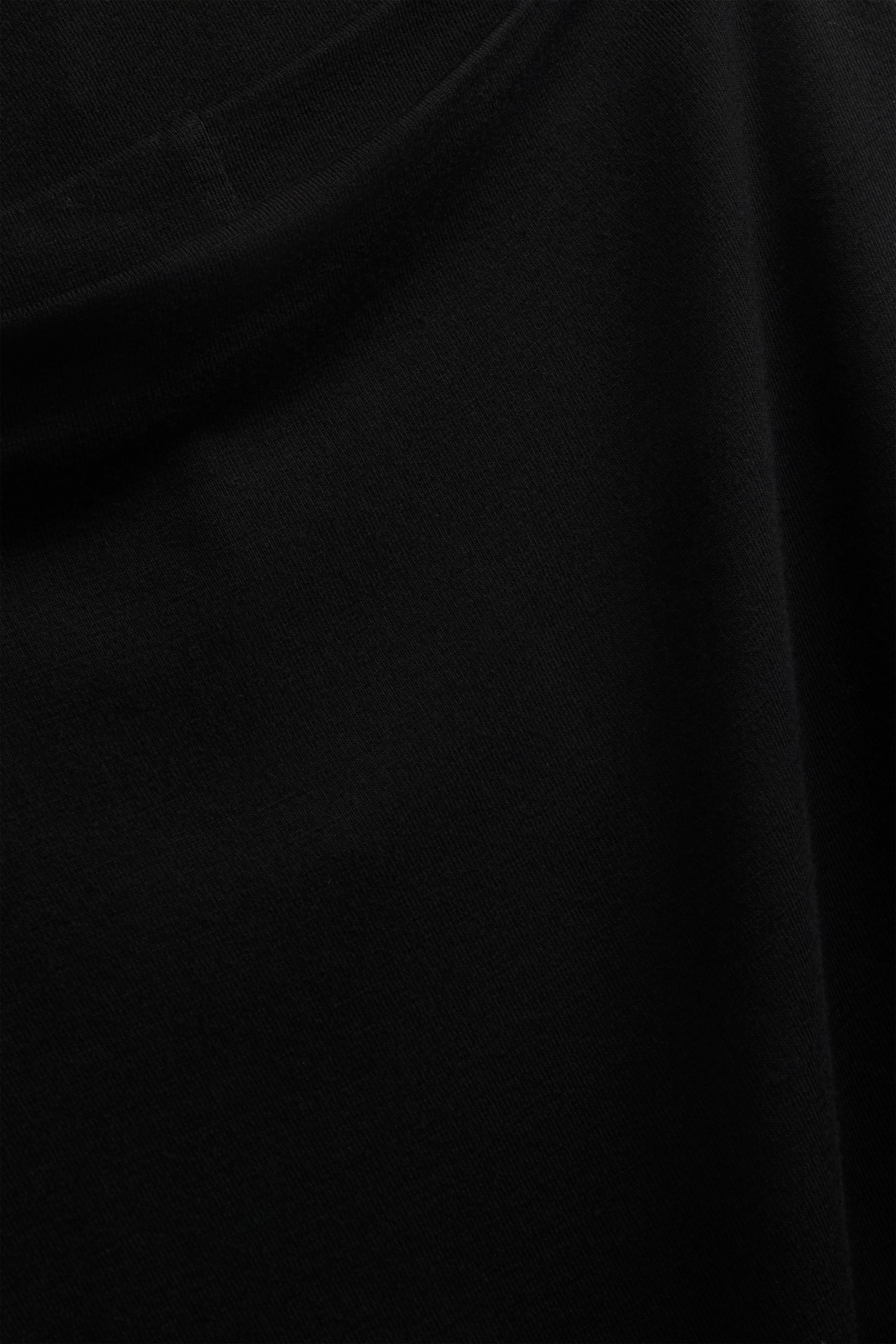Viscose dress - straight fit black