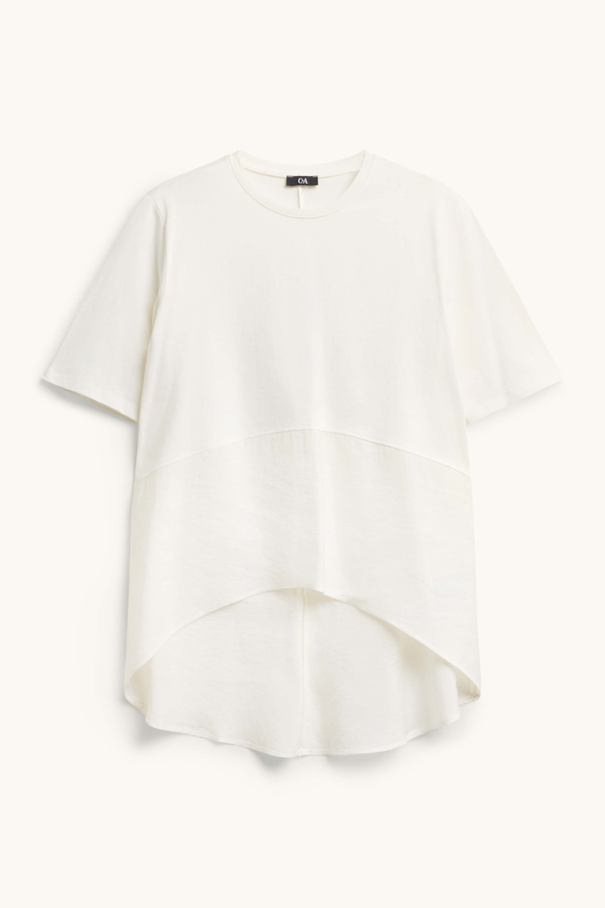 T-shirt - relaxed fit white