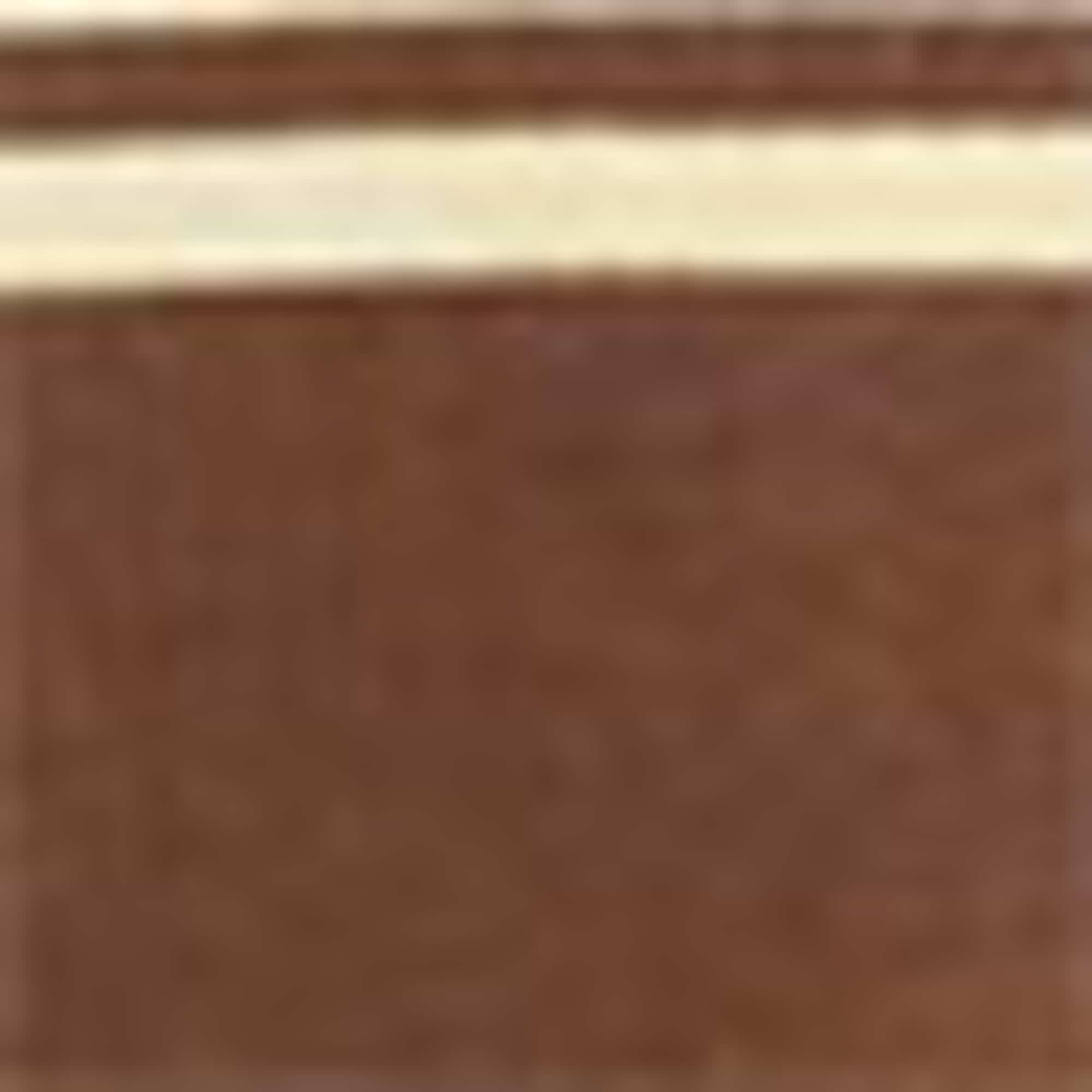 T-shirt - oversized - striped brown / yellow