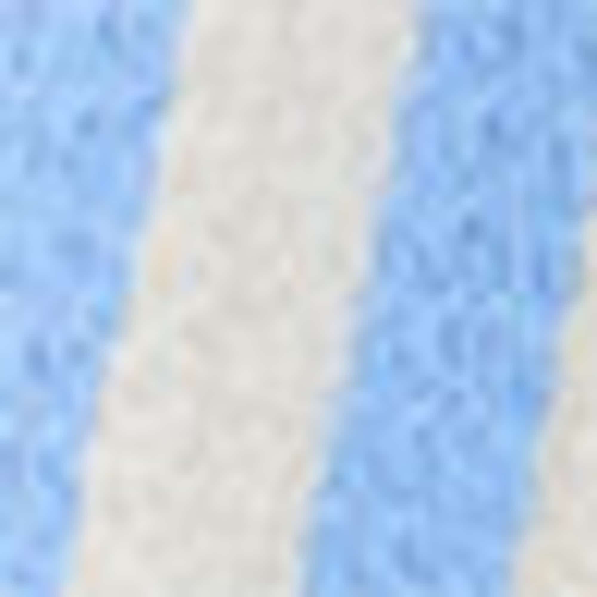 Cloth trousers - striped white / light blue