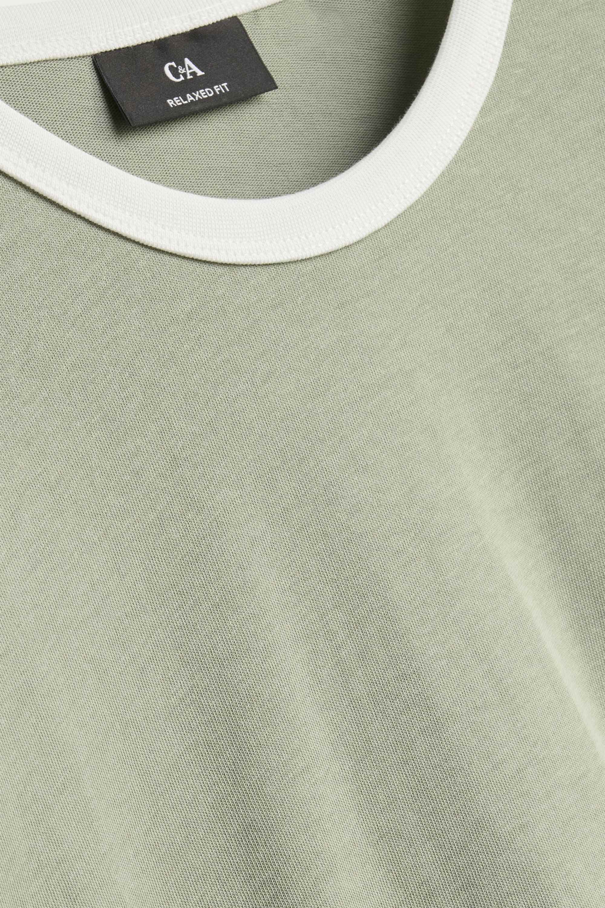 T-shirt - relaxed fit light green