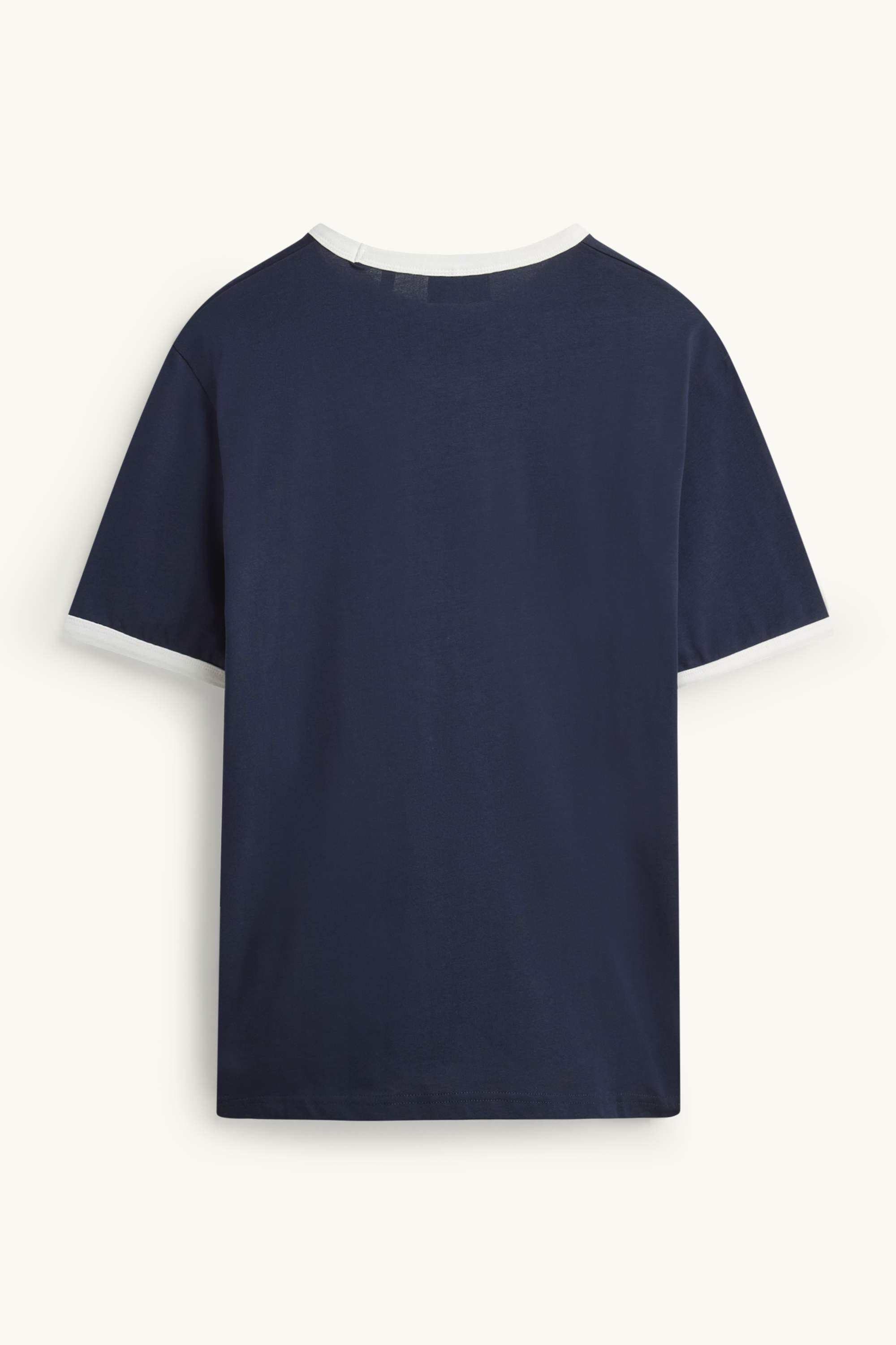 T-shirt - relaxed fit dark blue / white