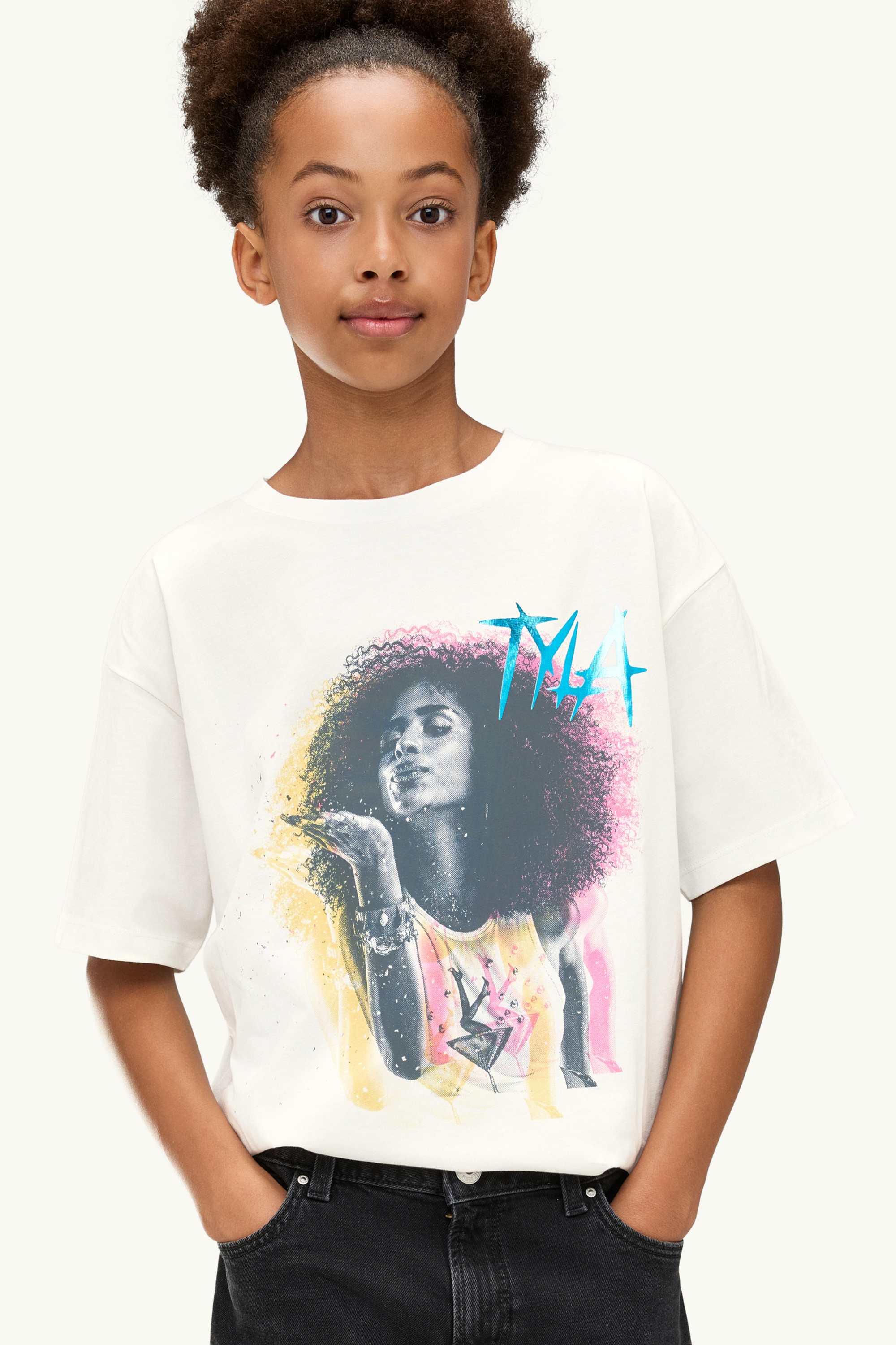 Blackpink - short sleeve T-shirt - shiny white