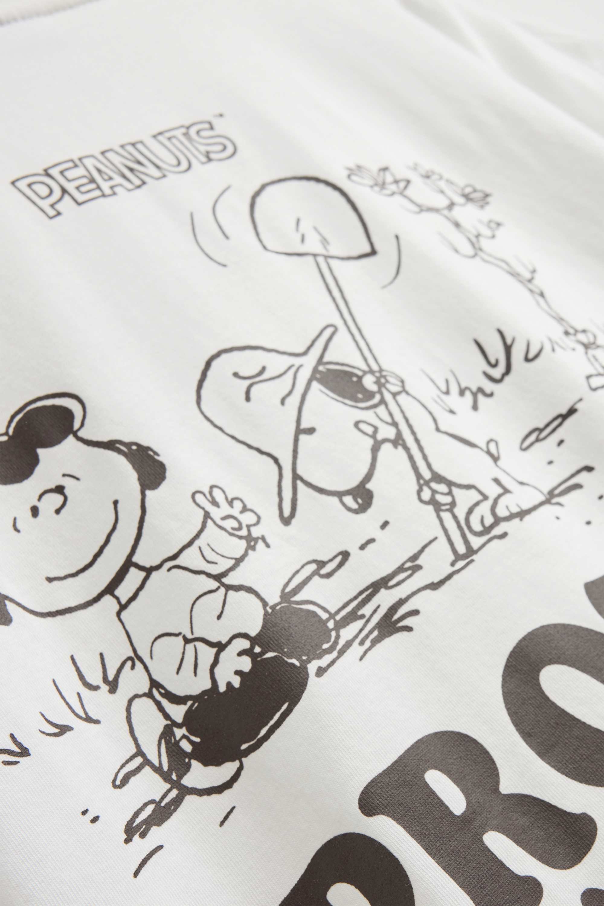 T-shirt - oversized - Snoopy white
