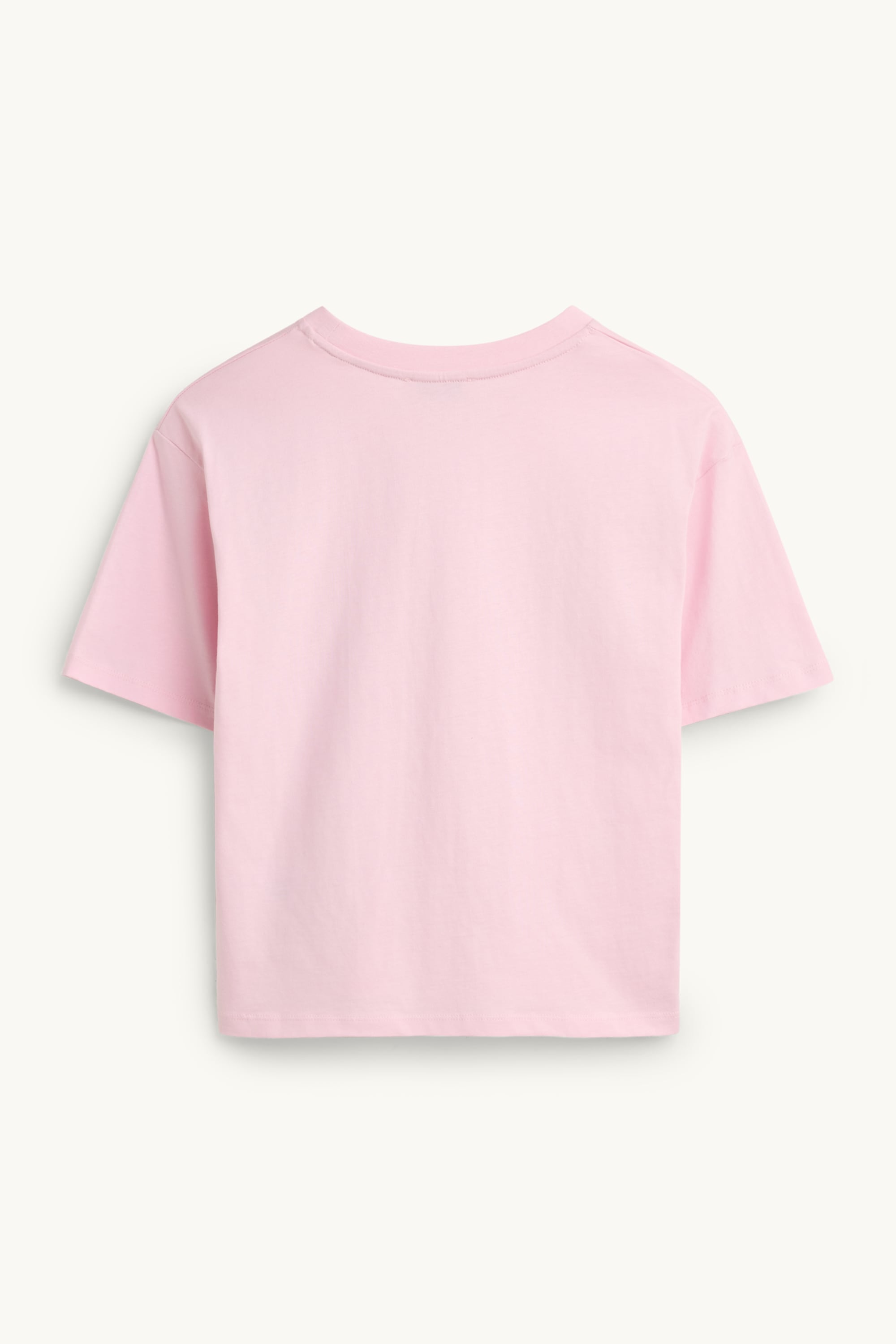 Graffiti - short sleeve T-shirt with rhinestones rose