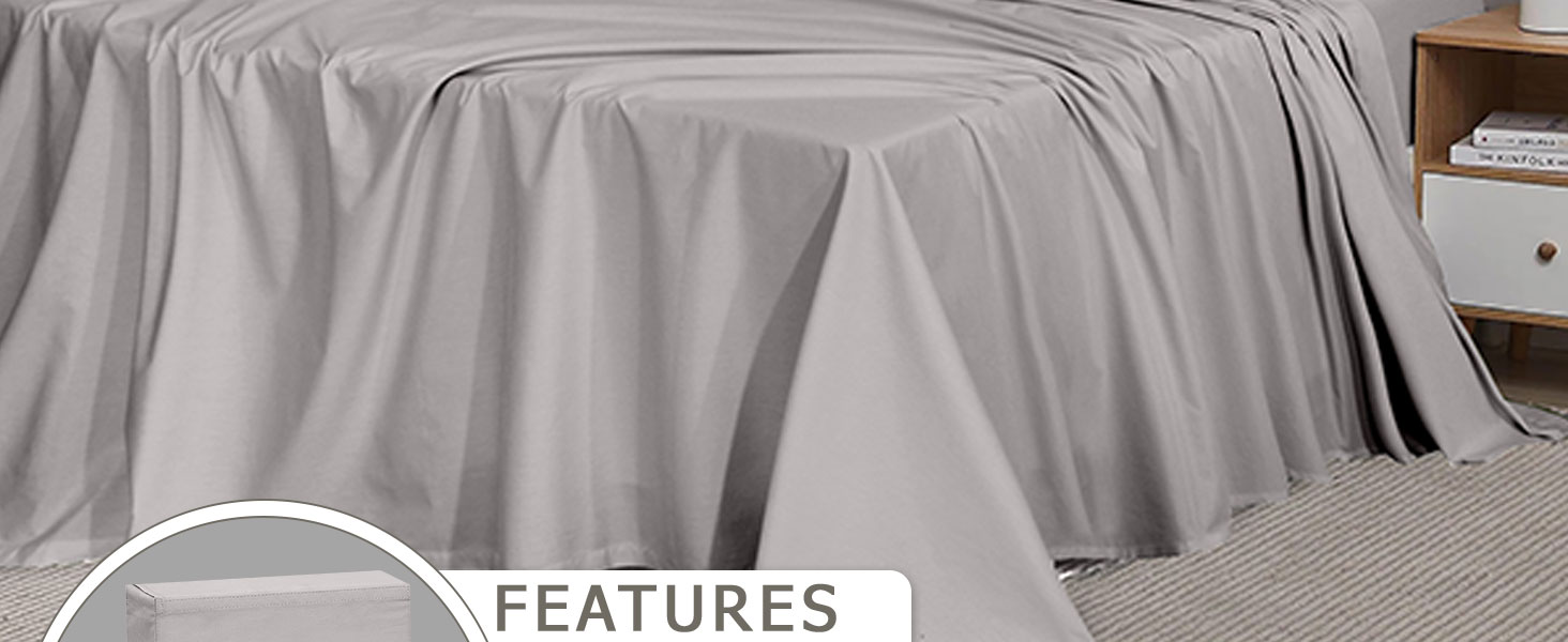100% Natural Cotton Sheets