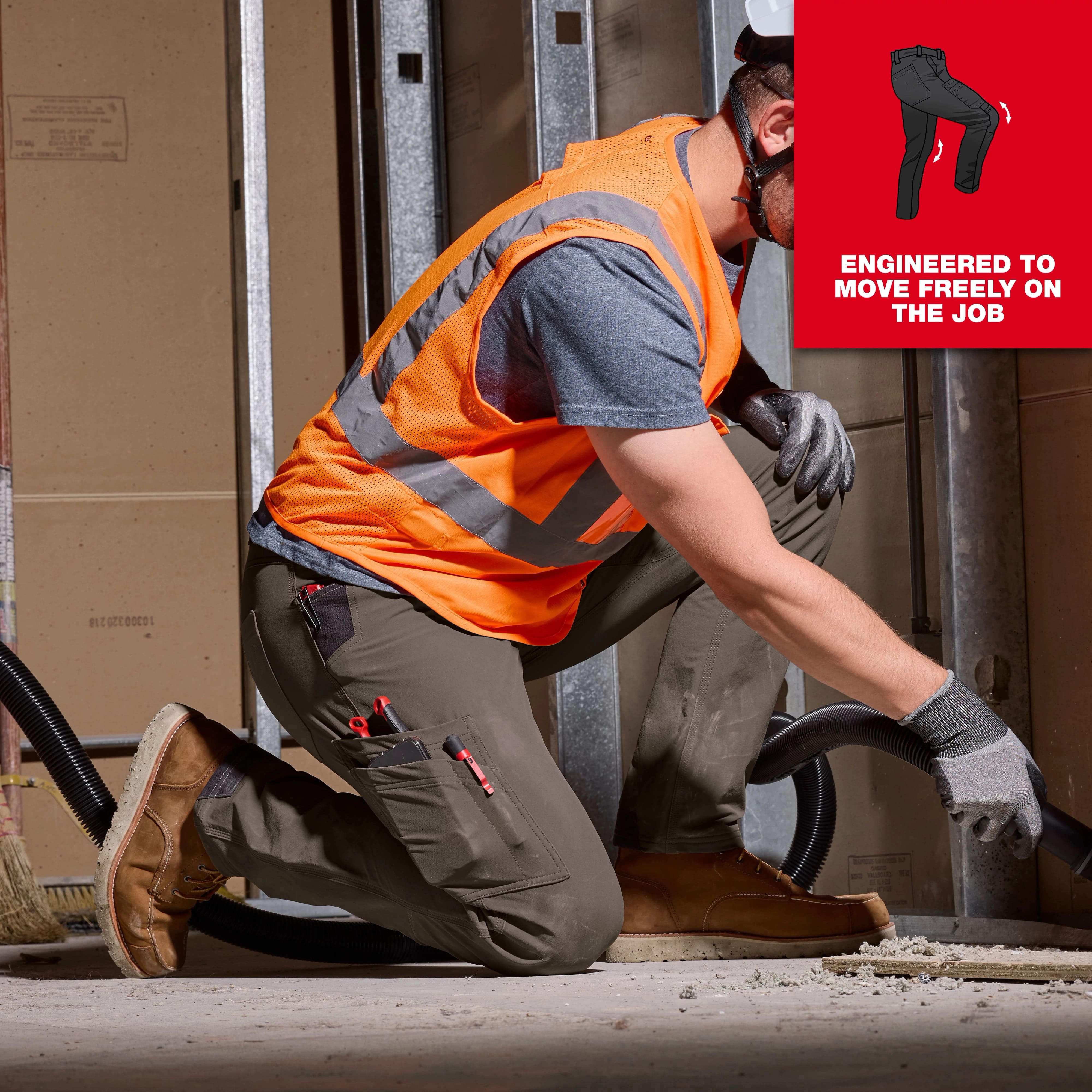 Men's Ripstop Work Pants,Water Resistant Outdoor Tactical Pants