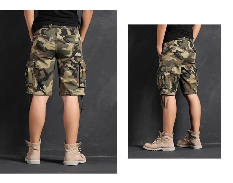 Men's Camouflage Casual Shorts