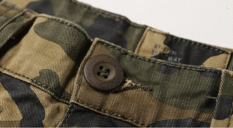Men's Camouflage Casual Shorts