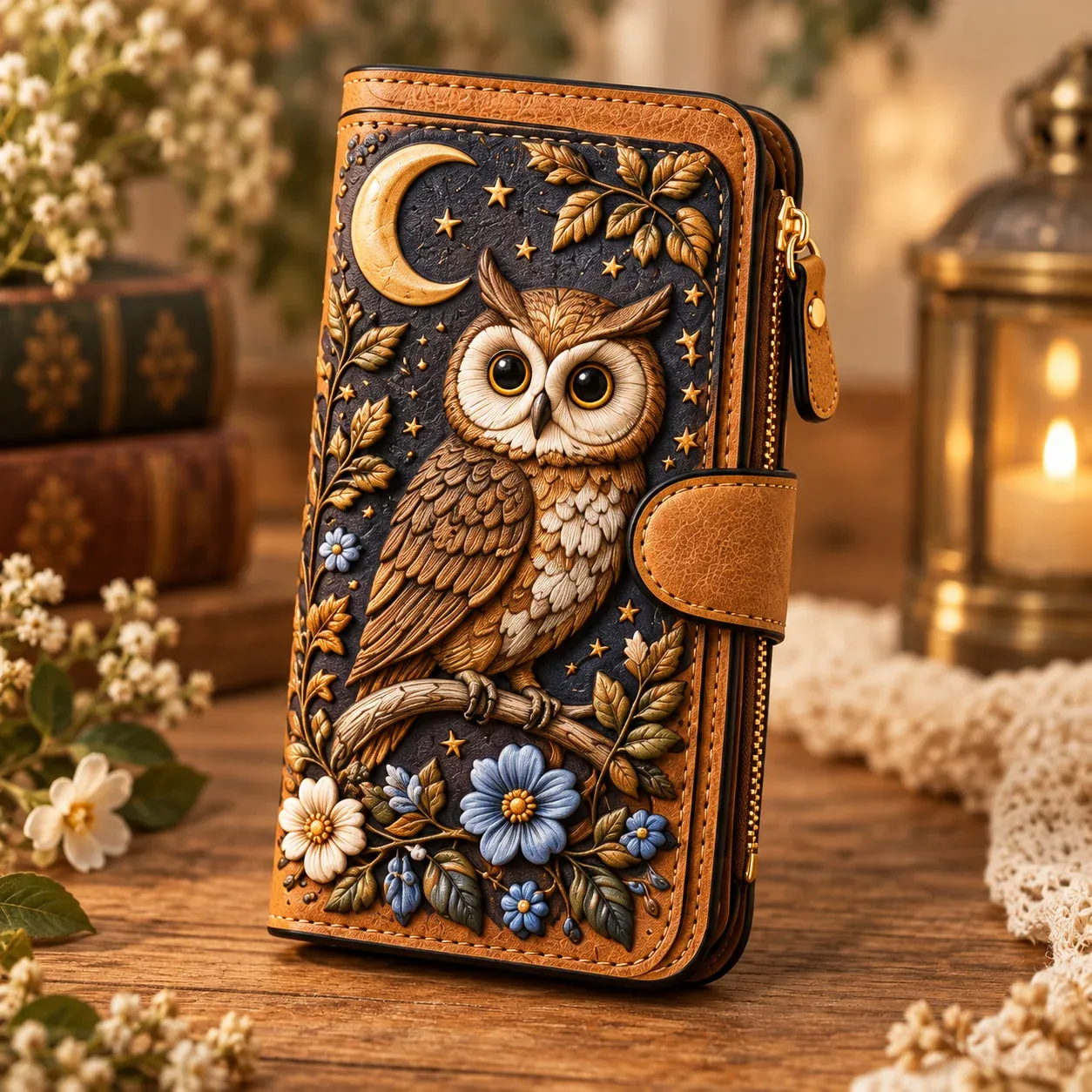🔥Limited time 70% OFF -✨ 👛Vintage Embossed Art Wallet - Timeless Art You Can Carry