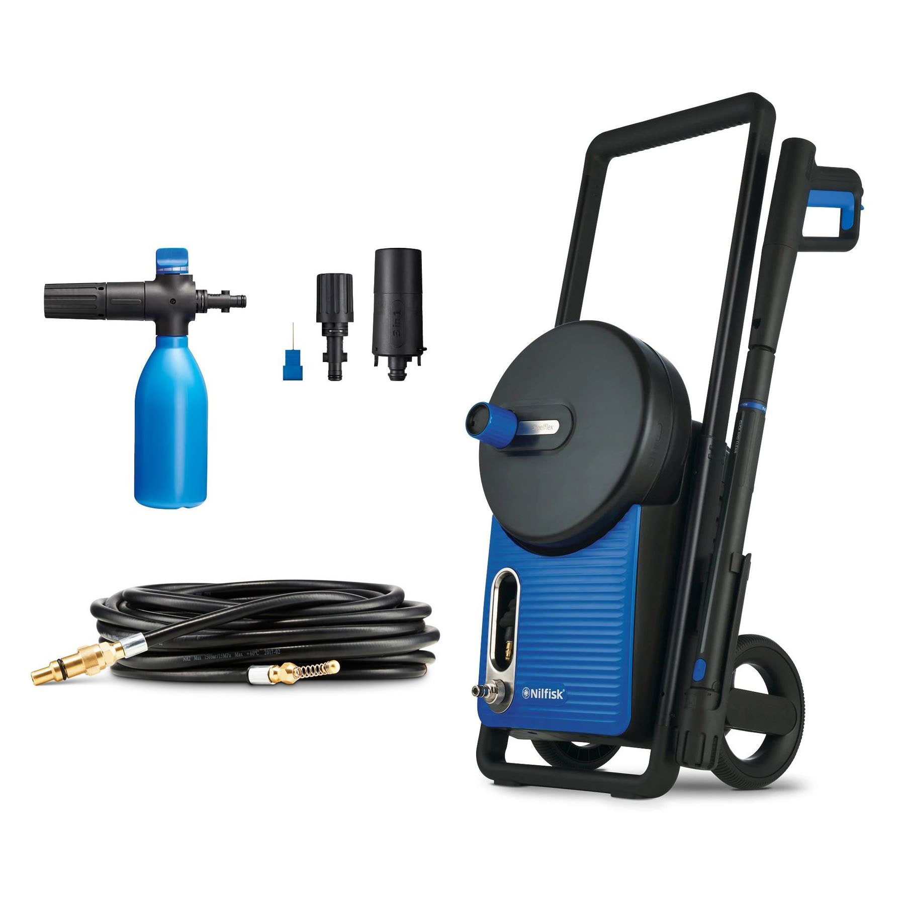Nettoyeur haute pression + Déboucheur de canalisation