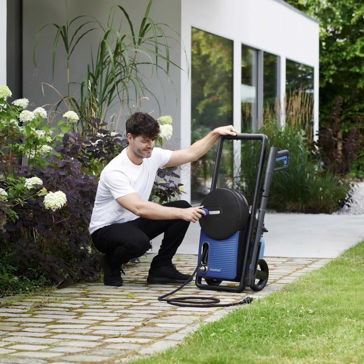 Nettoyeur haute pression + Déboucheur de canalisation