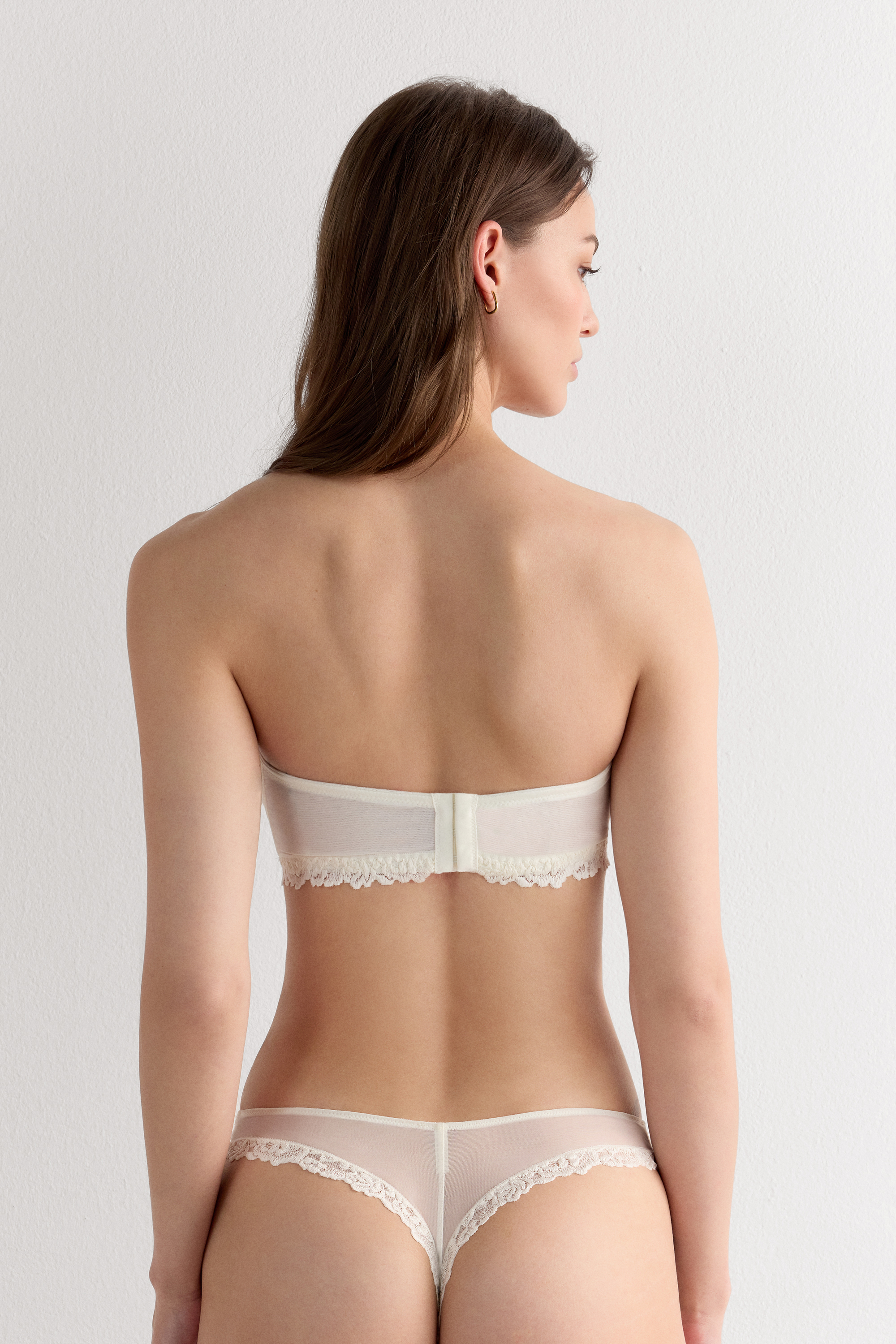 Pretty Flowers Bandeau Bra