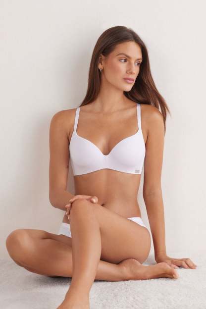 Adele Cotton Triangle Bra