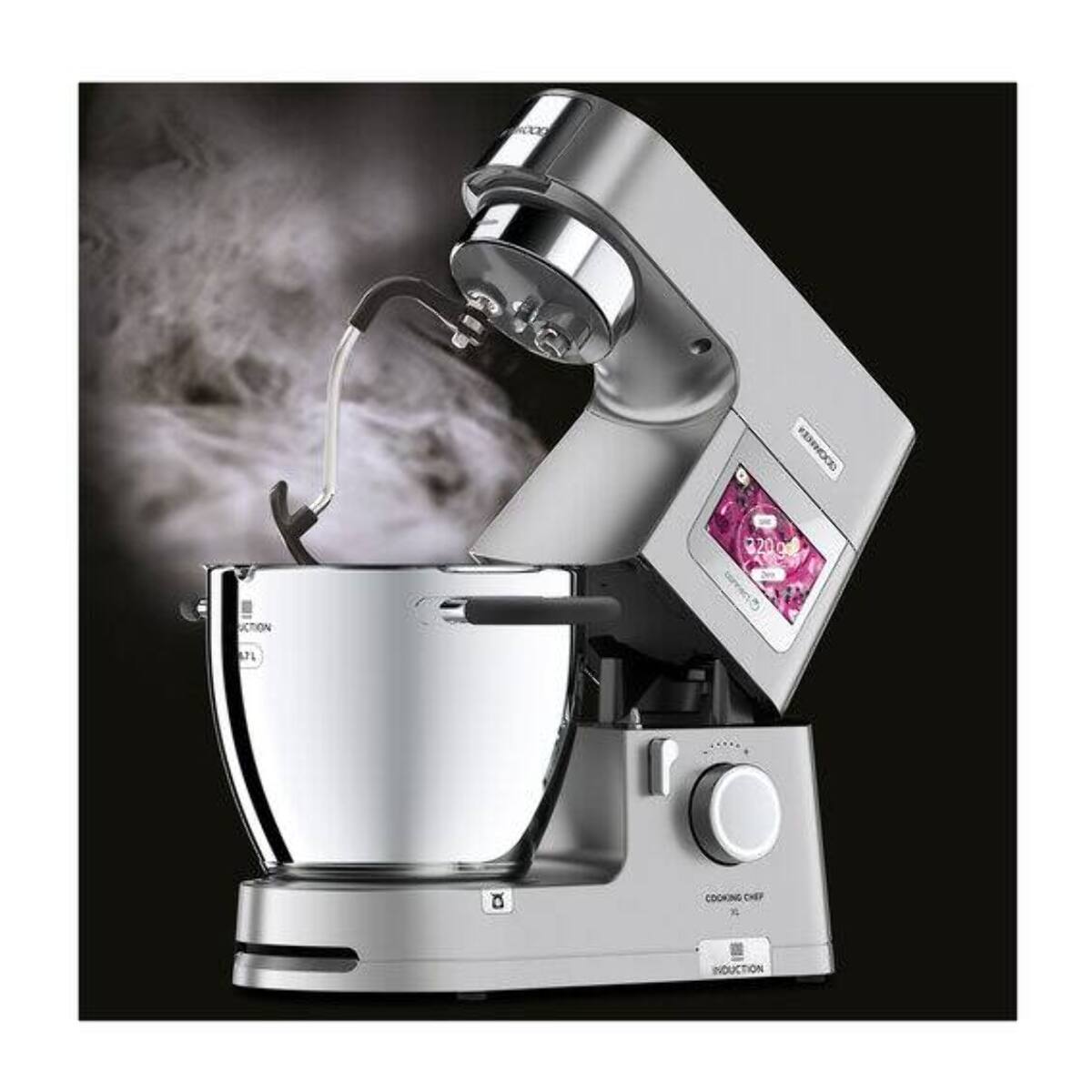 Kenwood-Robot culinaire multifonction Cooking Chef XL KCL95.424SI avec fouet K