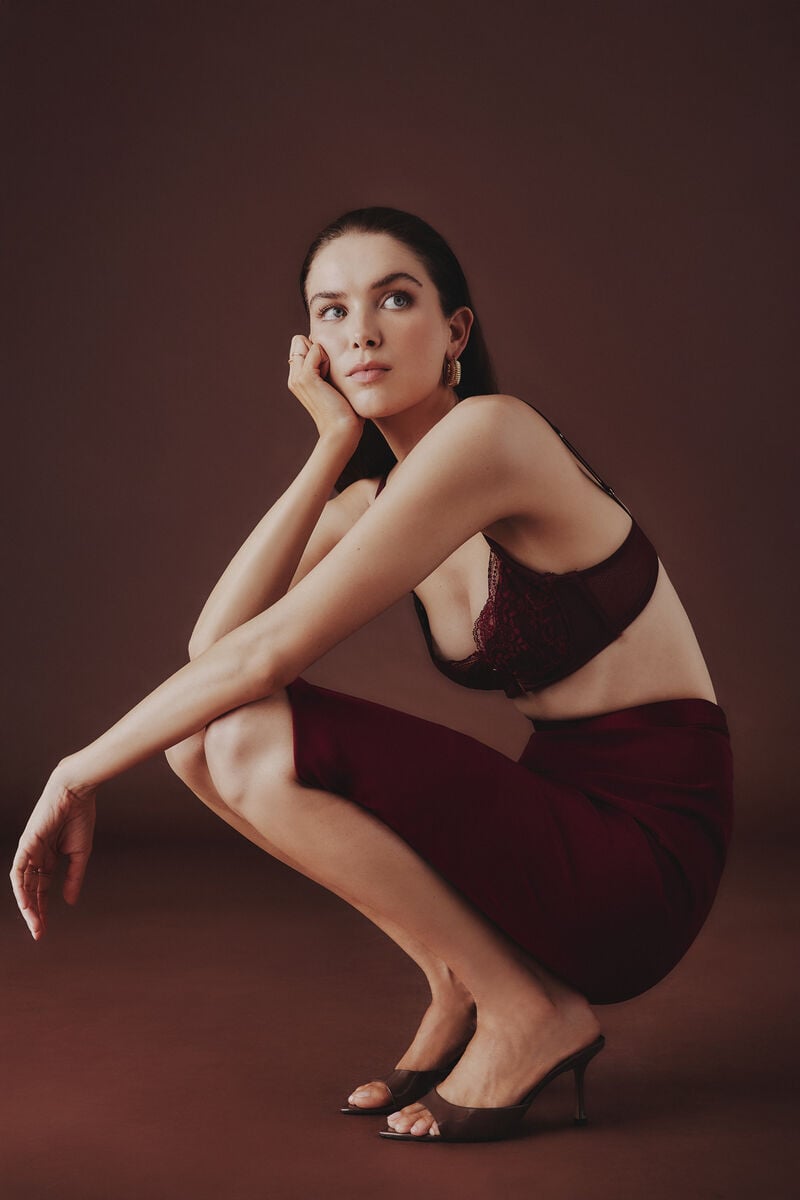 La Vie en Rose Demilune Balconette Bra